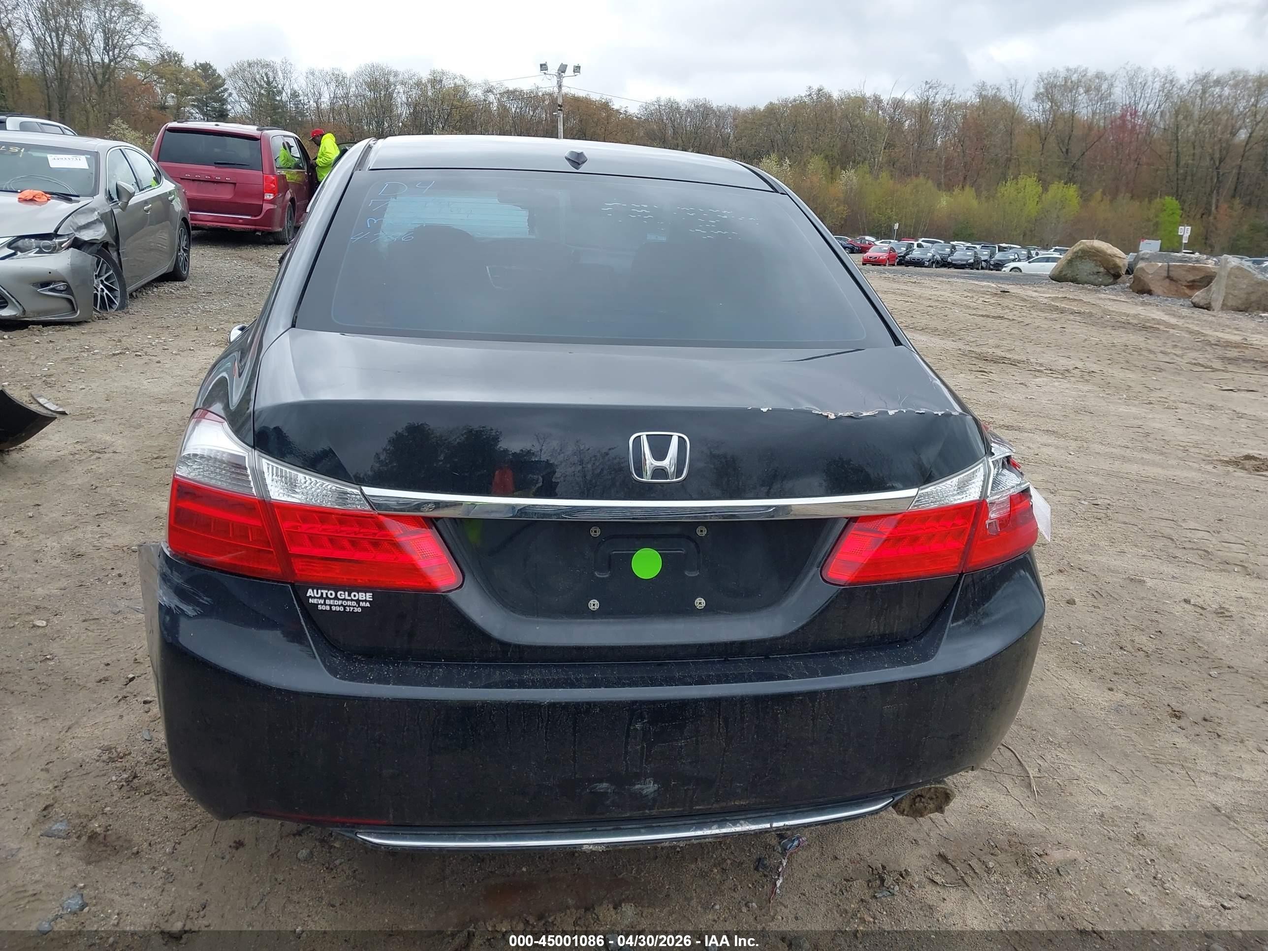 2013 Honda Accord Ex-l Черный vin: 1HGCR2F84DA148682