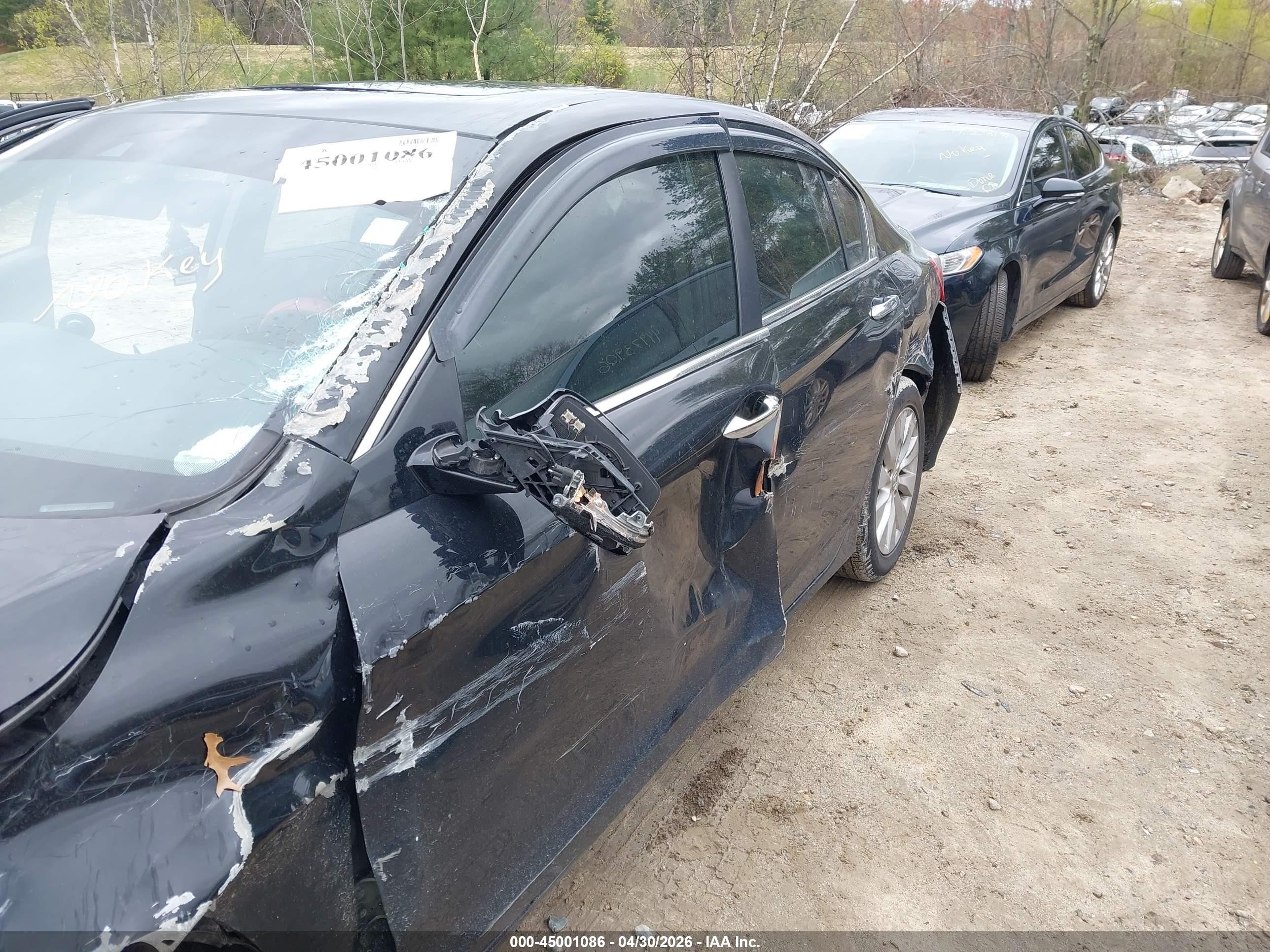 2013 Honda Accord Ex-l Черный vin: 1HGCR2F84DA148682