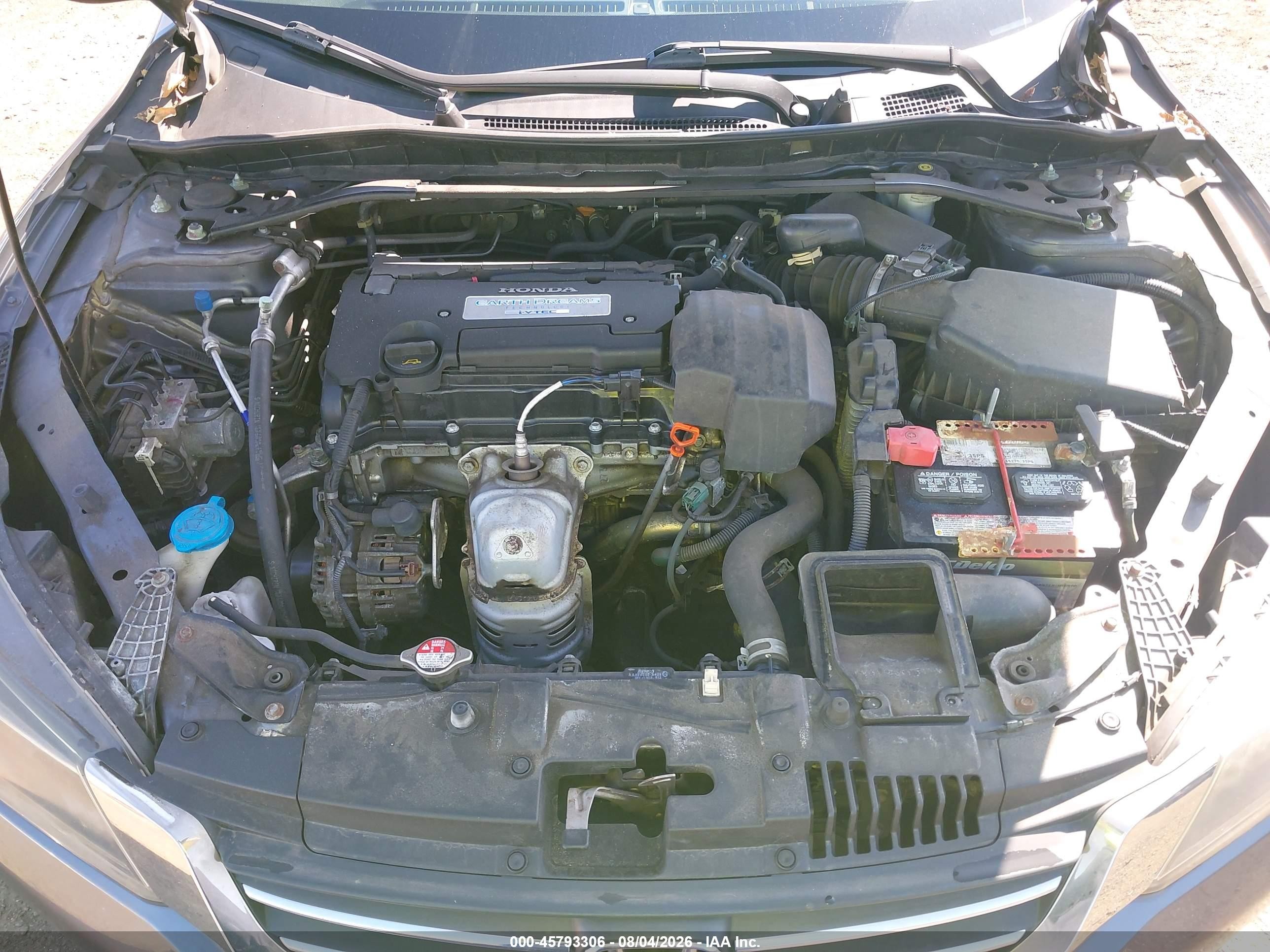 2013 Honda Accord Ex-l Gray vin: 1HGCR2F84DA175669
