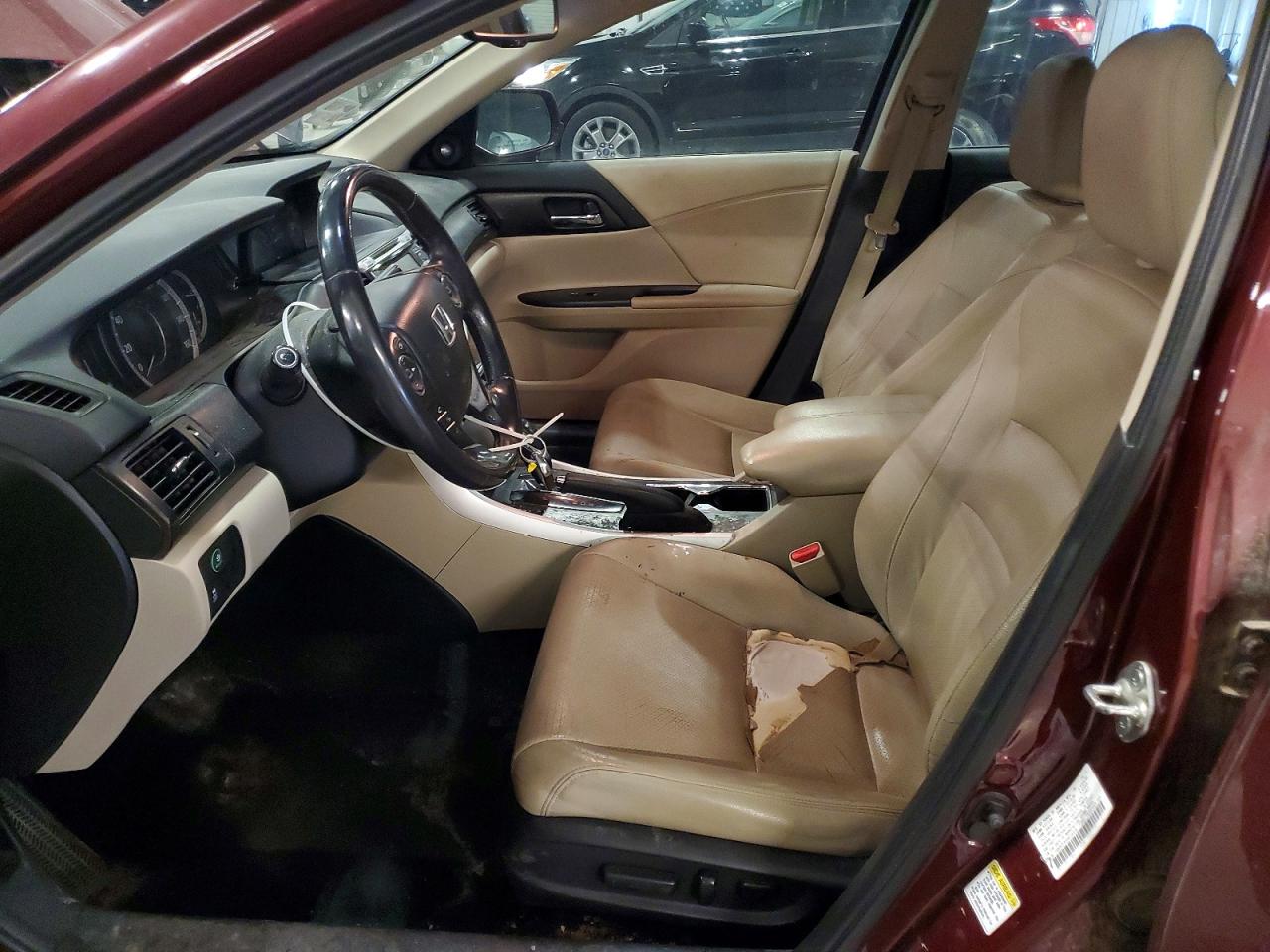 2013 Honda Accord Exl Maroon vin: 1HGCR2F84DA238009