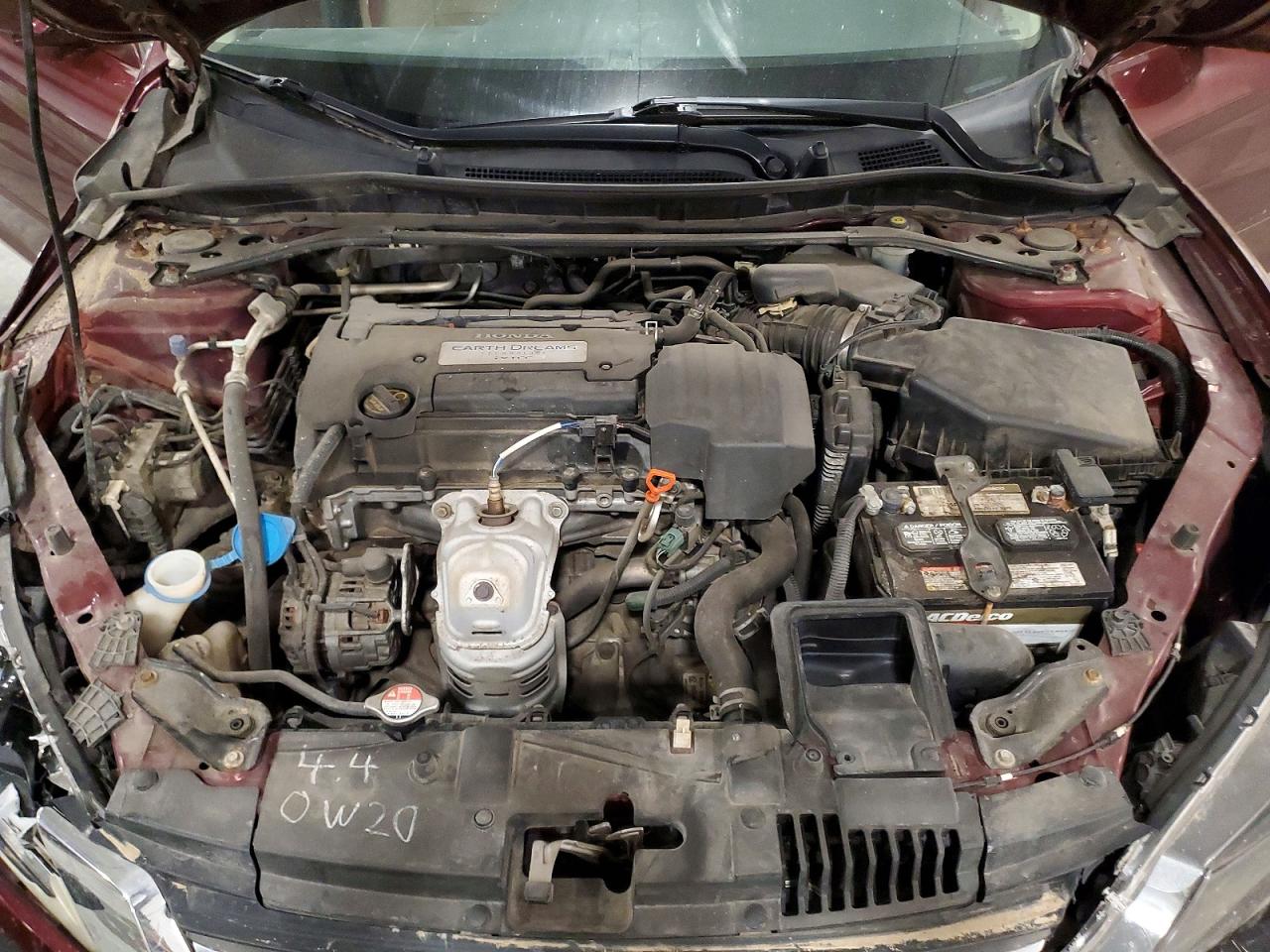 2013 Honda Accord Exl Maroon vin: 1HGCR2F84DA238009
