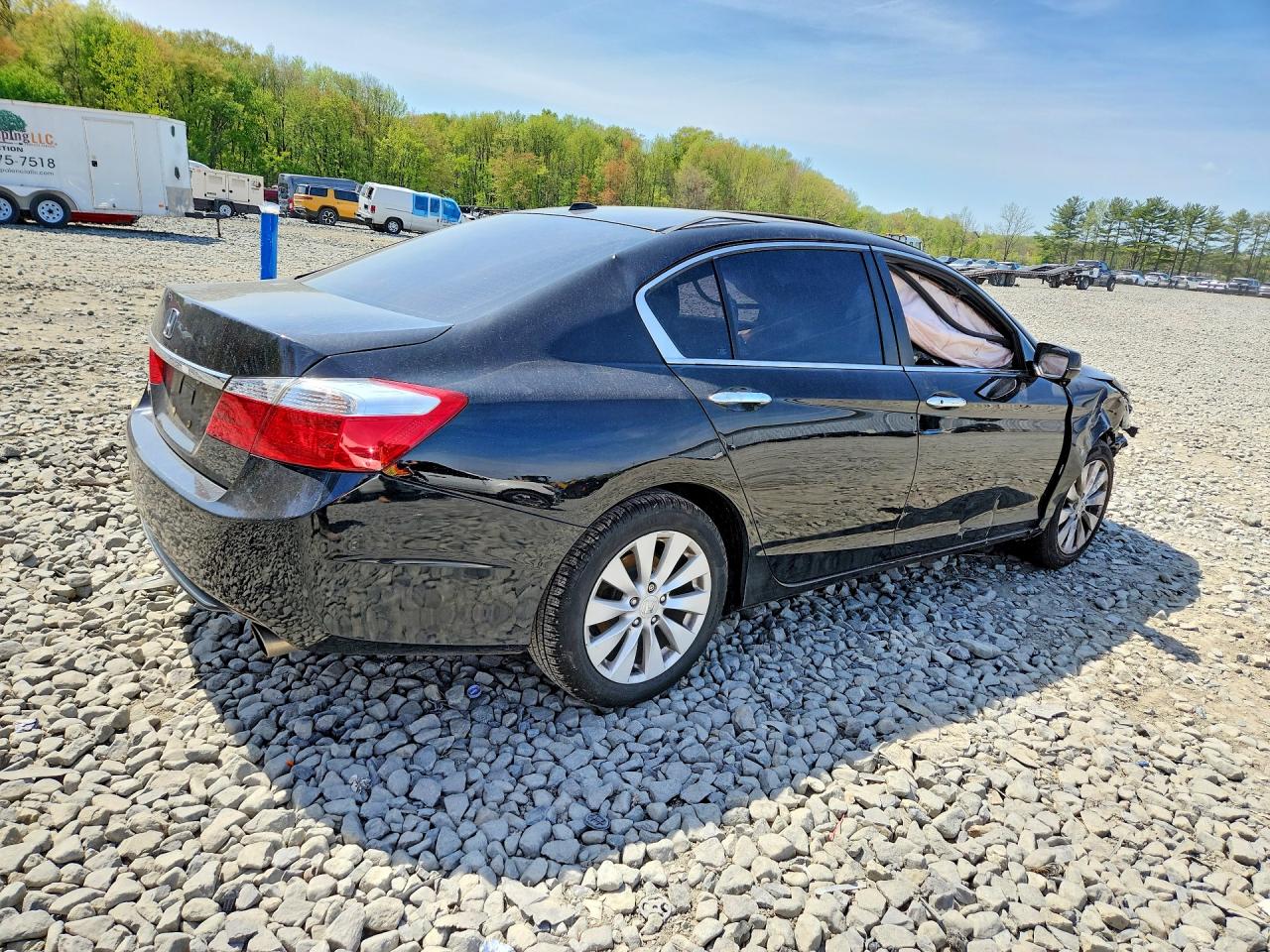 2013 Honda Accord Exl Black vin: 1HGCR2F84DA239435