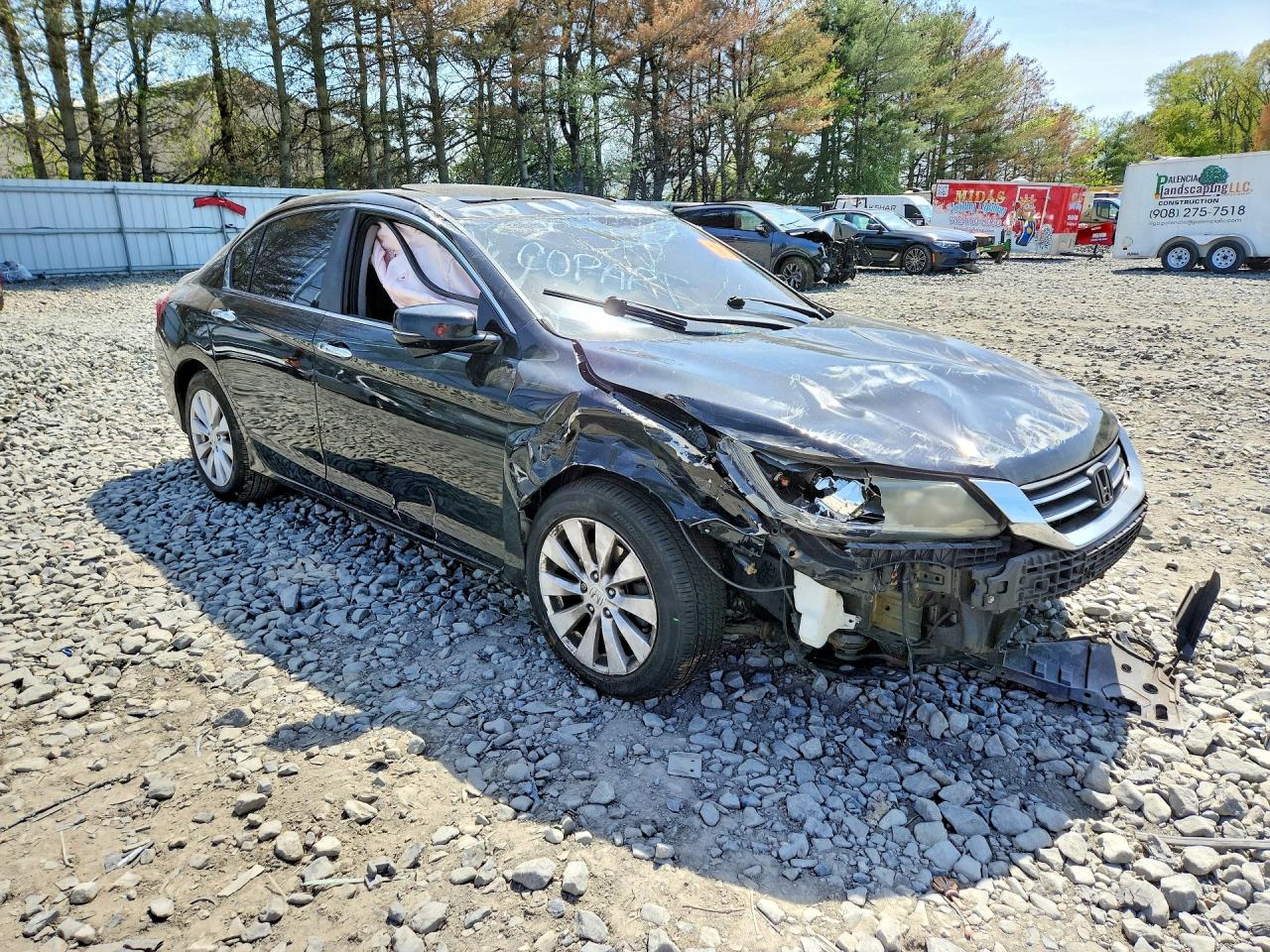 2013 Honda Accord Exl Black vin: 1HGCR2F84DA239435