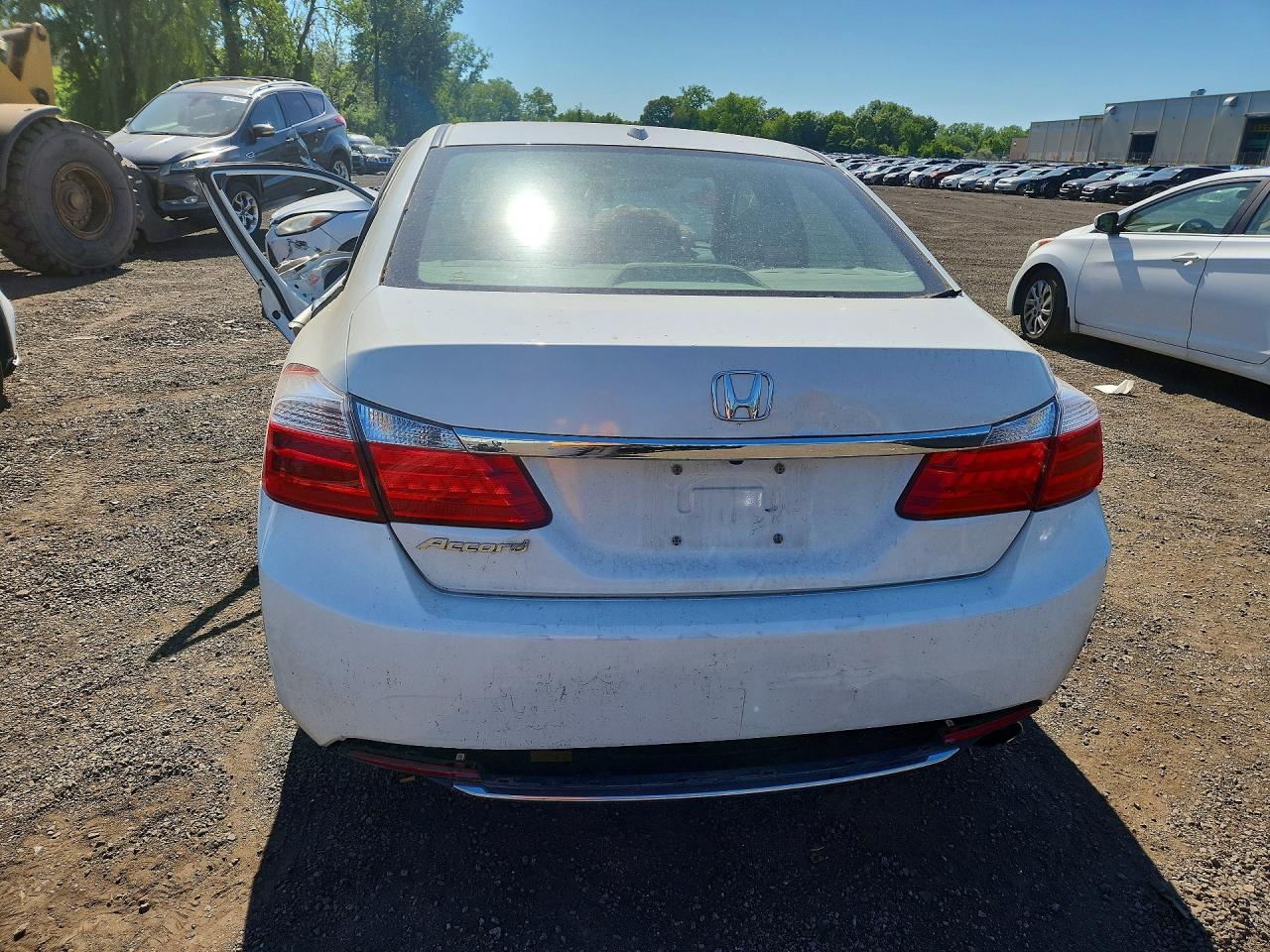 2013 Honda Accord Exl White vin: 1HGCR2F84DA274072