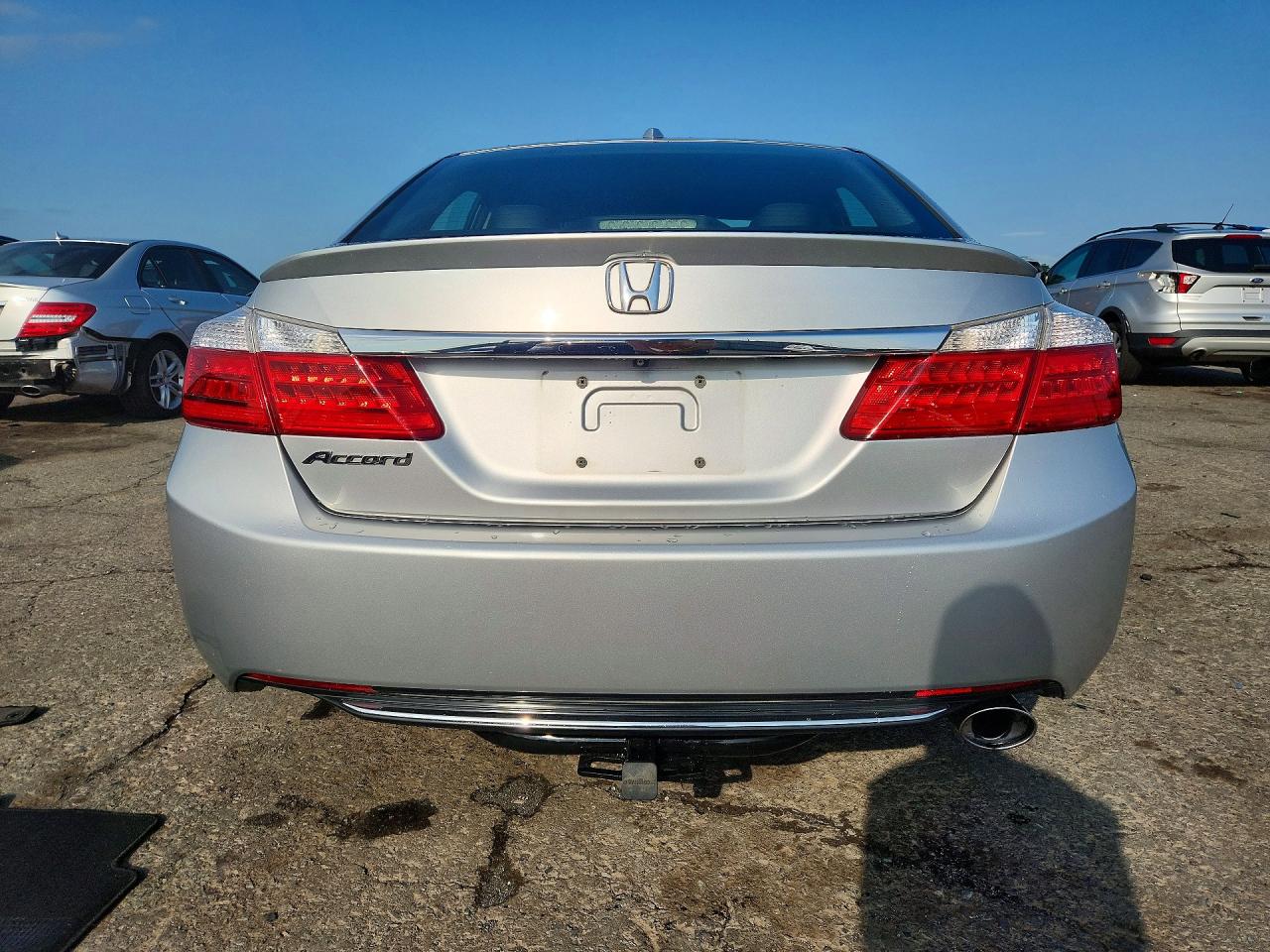 2014 Honda Accord Exl Silver vin: 1HGCR2F84EA004860