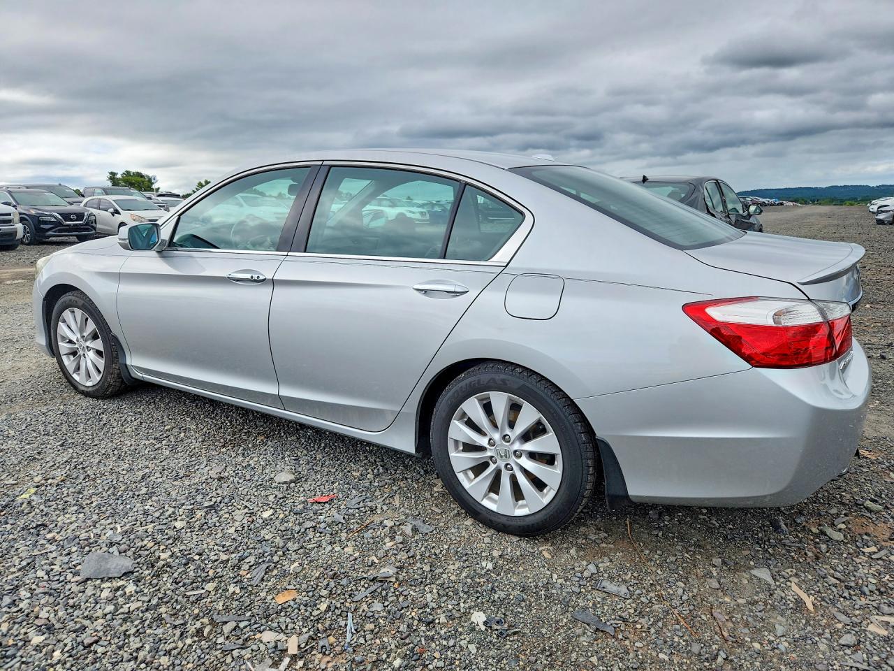 2014 Honda Accord Exl Silver vin: 1HGCR2F84EA004860