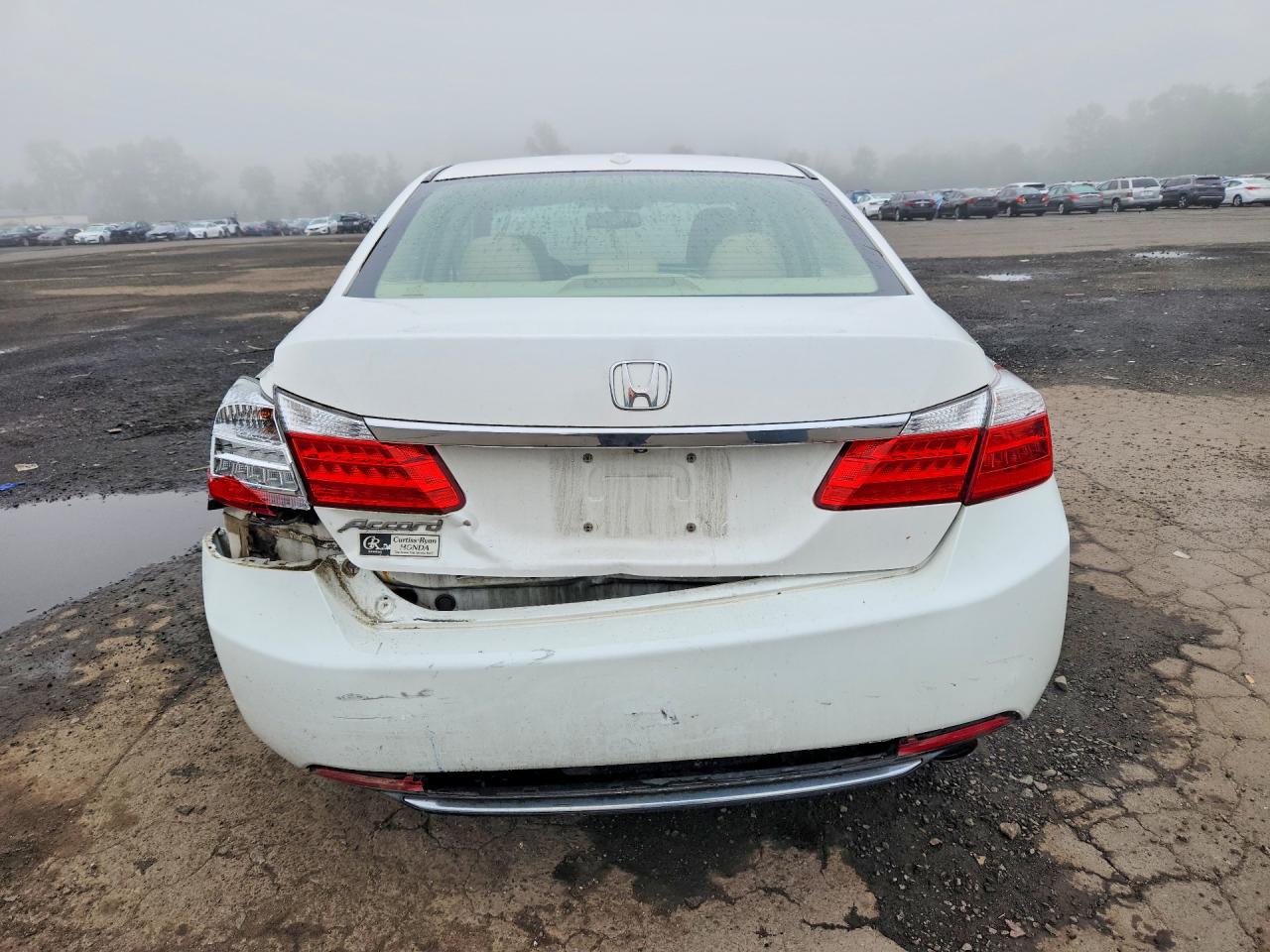 2014 Honda Accord Exl White vin: 1HGCR2F84EA060040