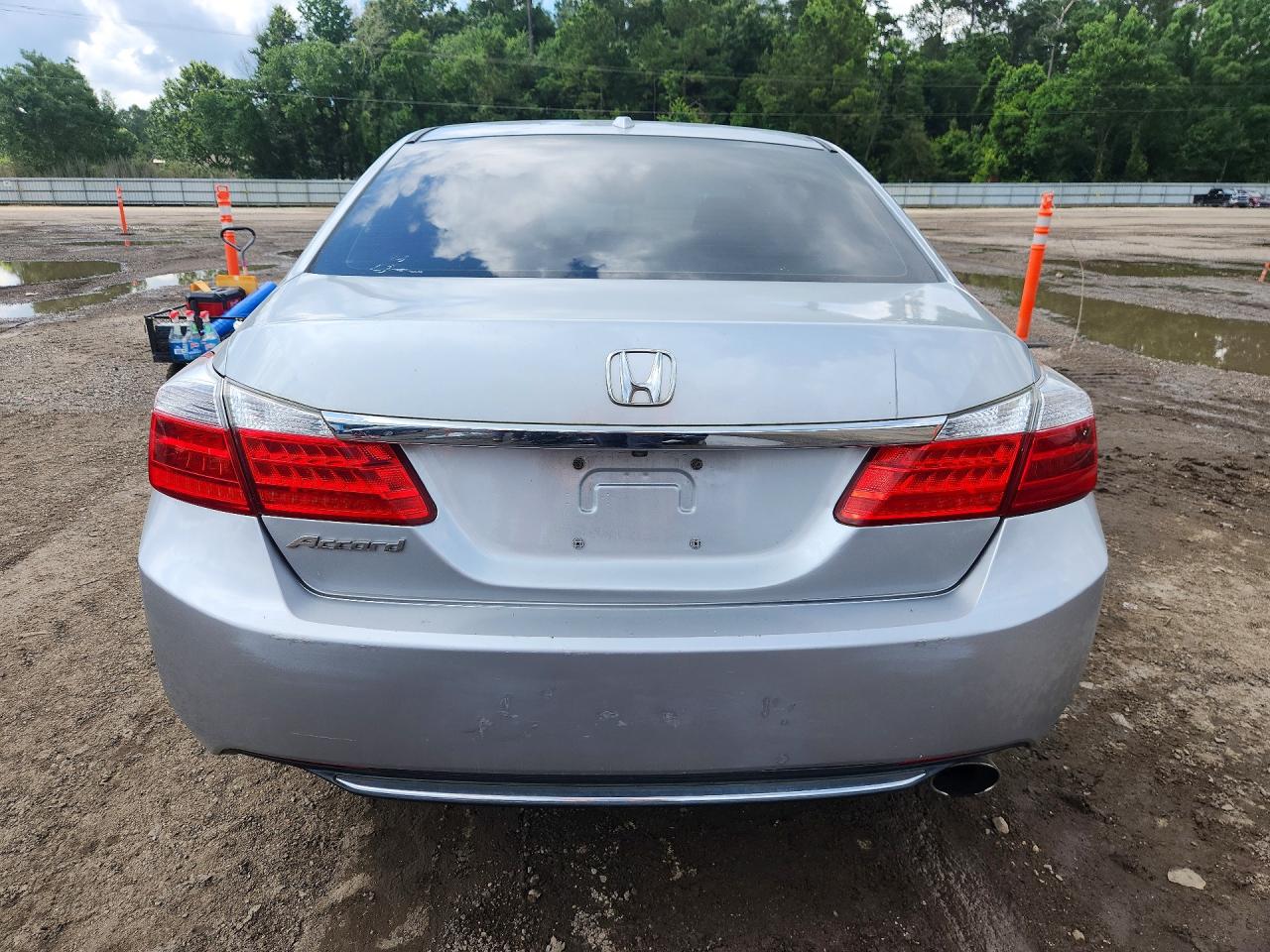 2014 Honda Accord Exl Silver vin: 1HGCR2F84EA087061