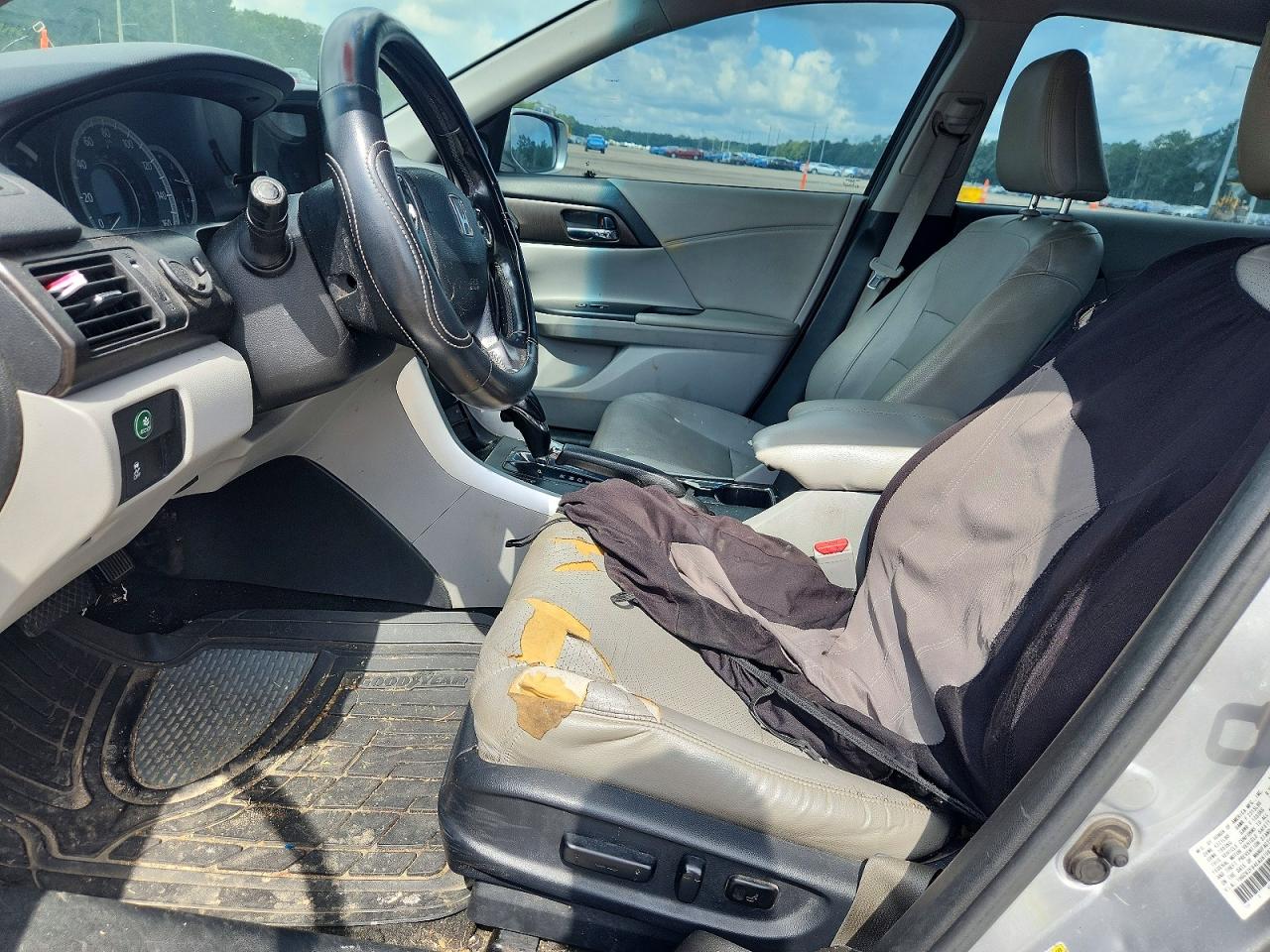 2014 Honda Accord Exl Silver vin: 1HGCR2F84EA087061