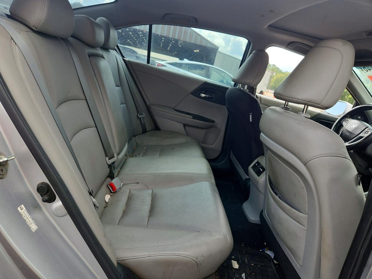 2014 Honda Accord Exl Silver vin: 1HGCR2F84EA087061