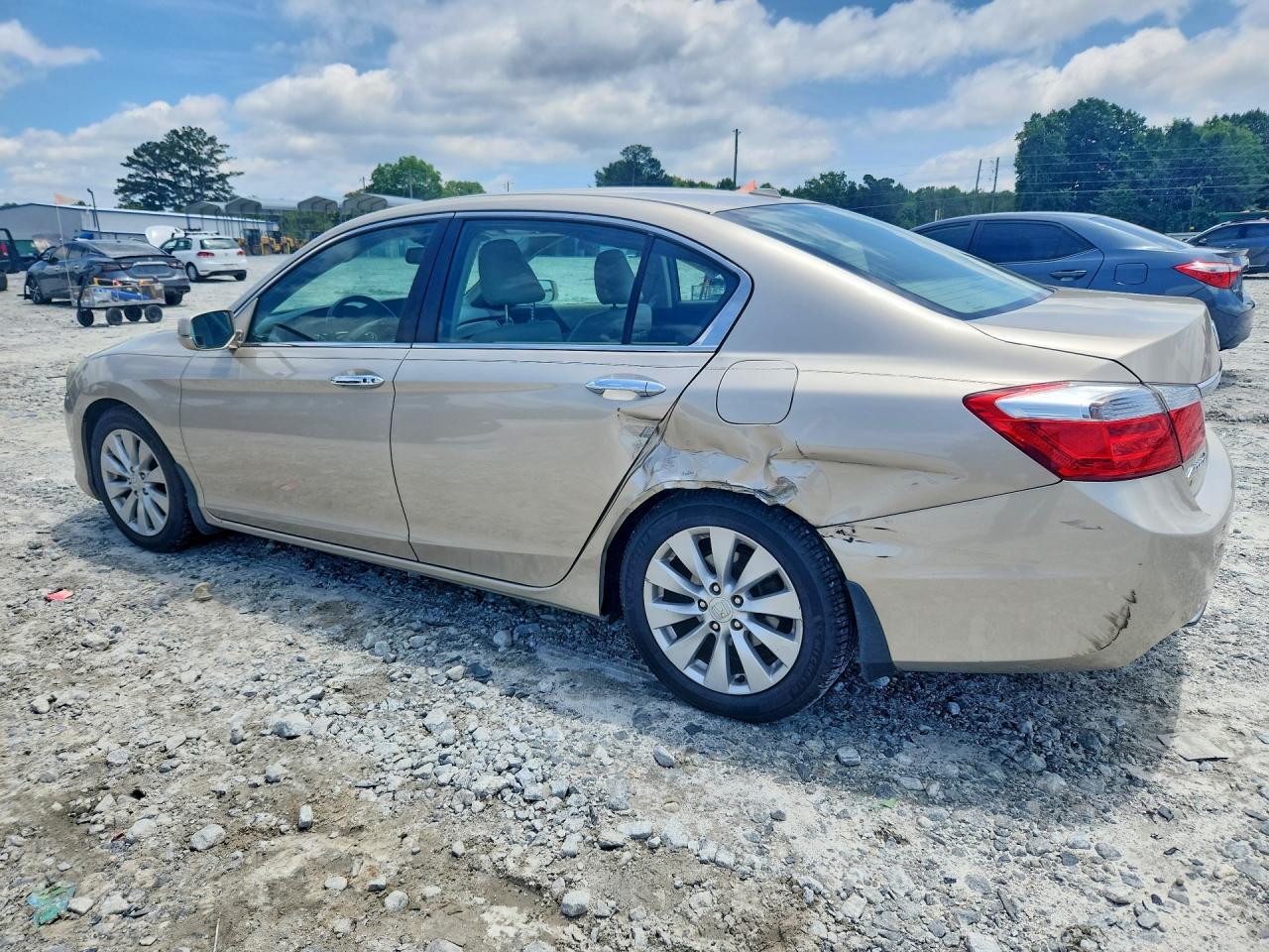 2014 Honda Accord Exl Gold vin: 1HGCR2F84EA119992