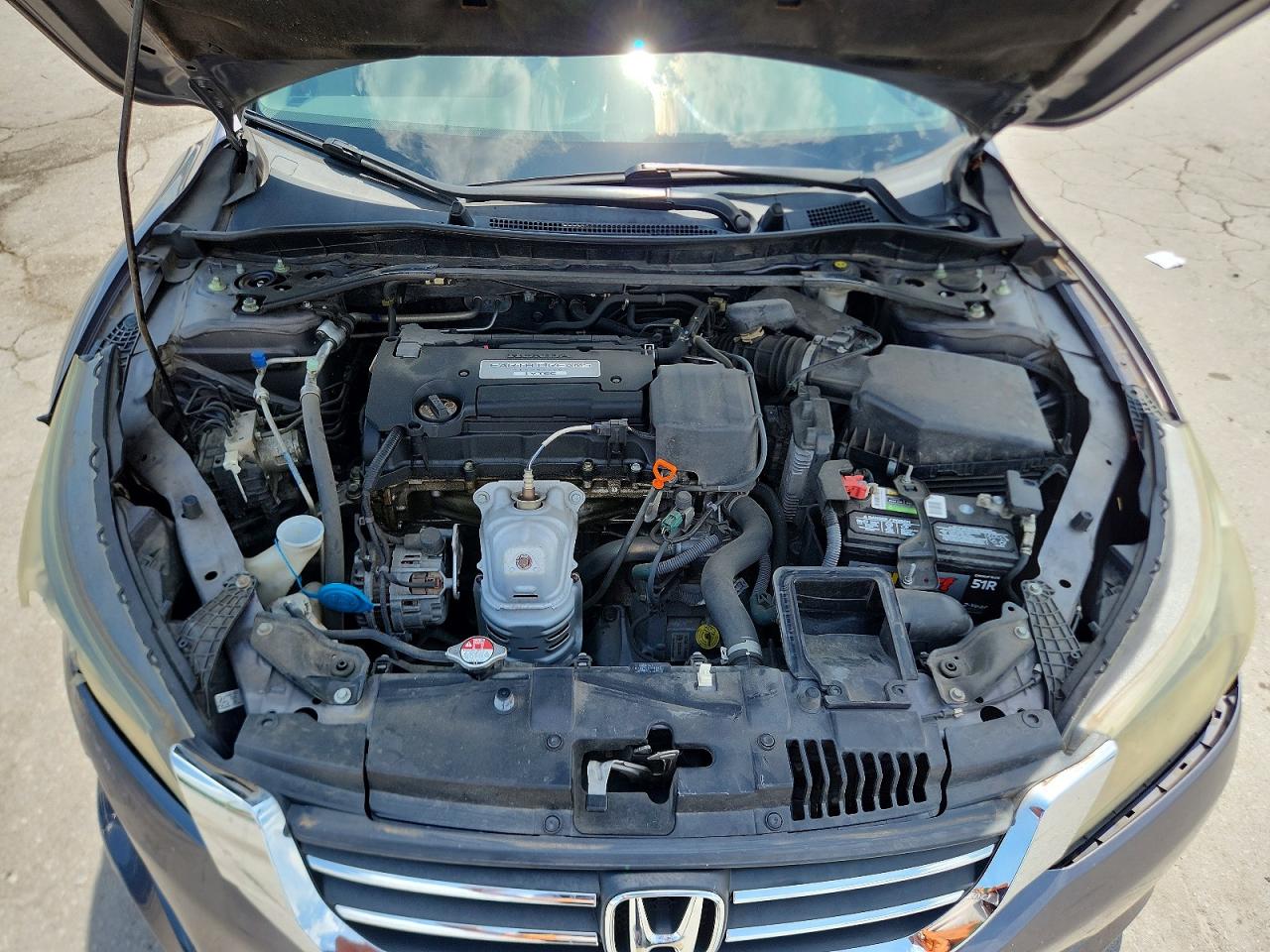 2014 Honda Accord Exl Gray vin: 1HGCR2F84EA155181