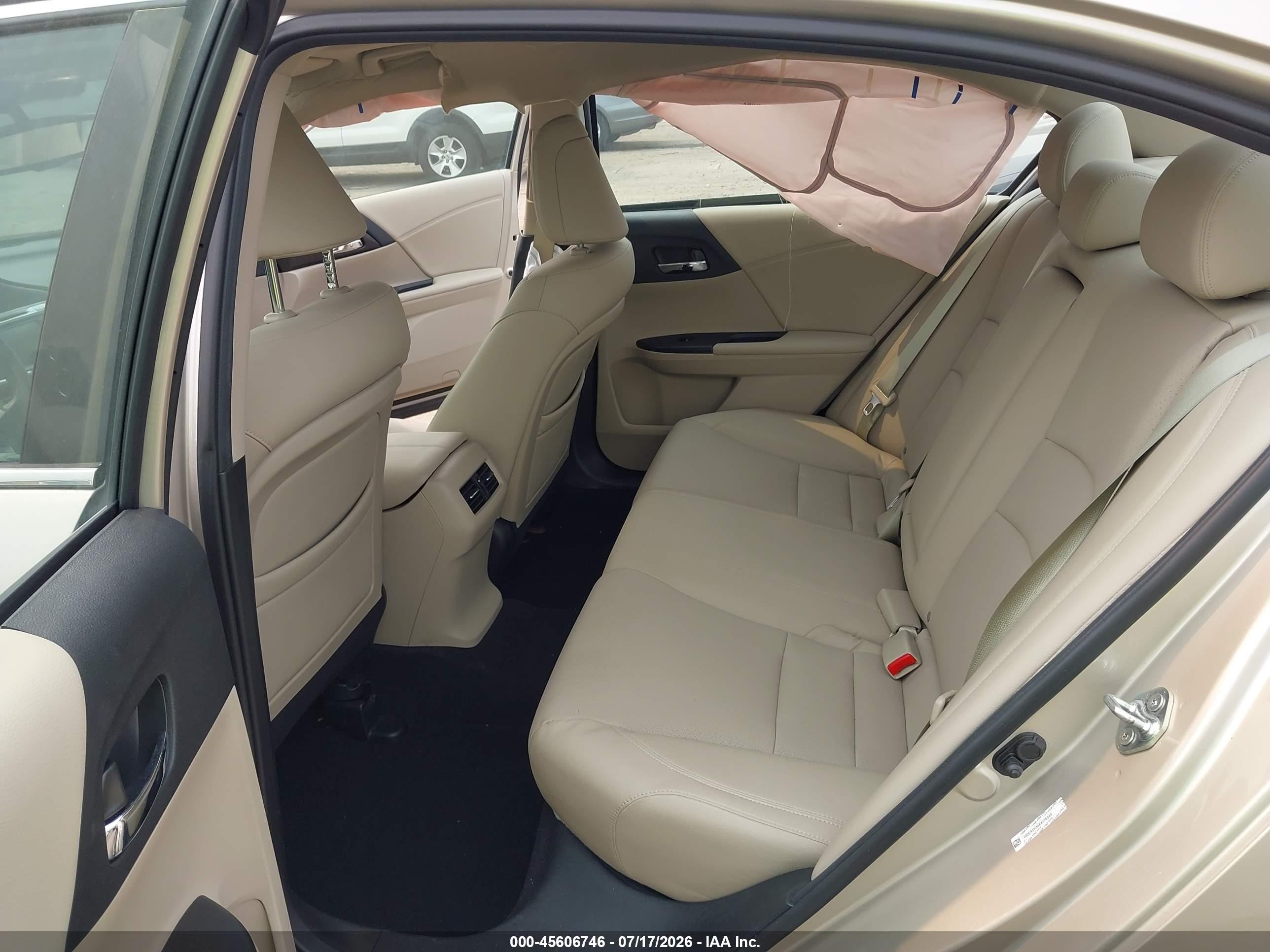 2014 Honda Accord Ex-l Золотой vin: 1HGCR2F84EA176046
