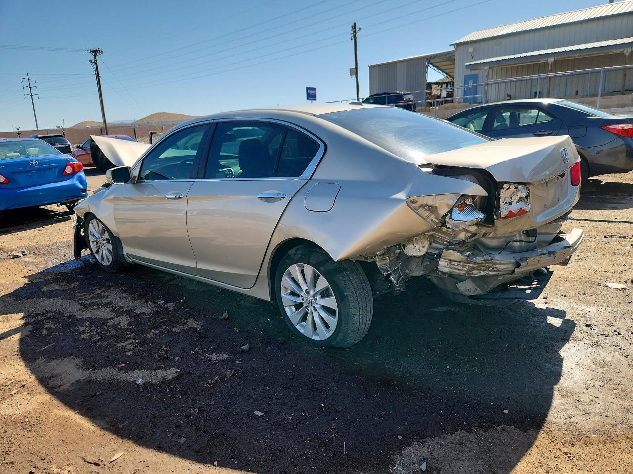 2014 Honda Accord Exl Gold vin: 1HGCR2F84EA205254