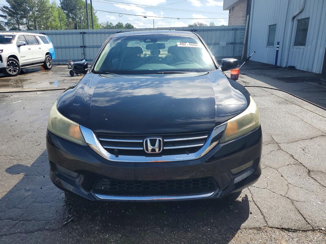 2014 Honda Accord Exl Черный vin: 1HGCR2F84EA210969