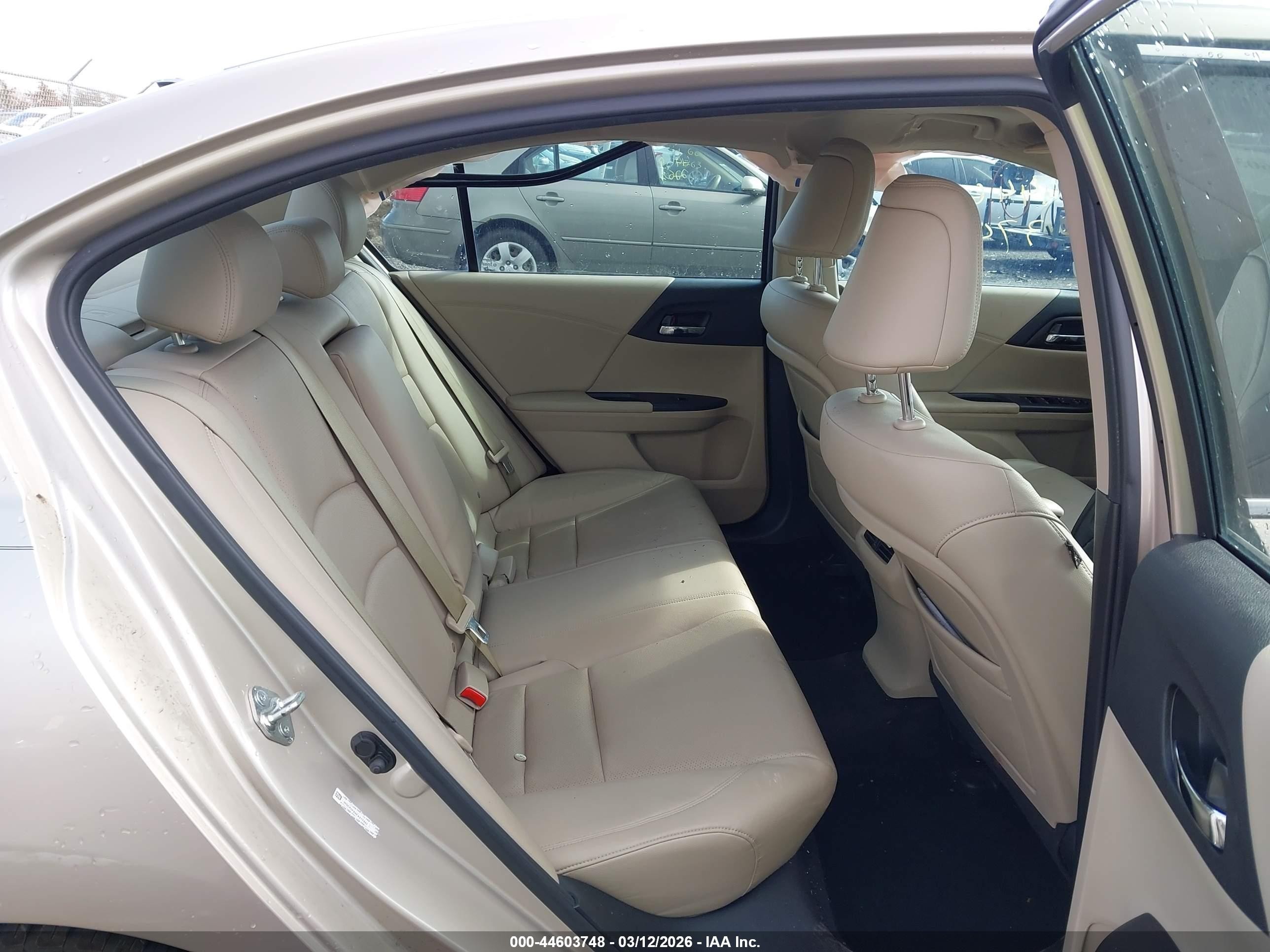 2014 Honda Accord Ex-l Золотой vin: 1HGCR2F84EA277927