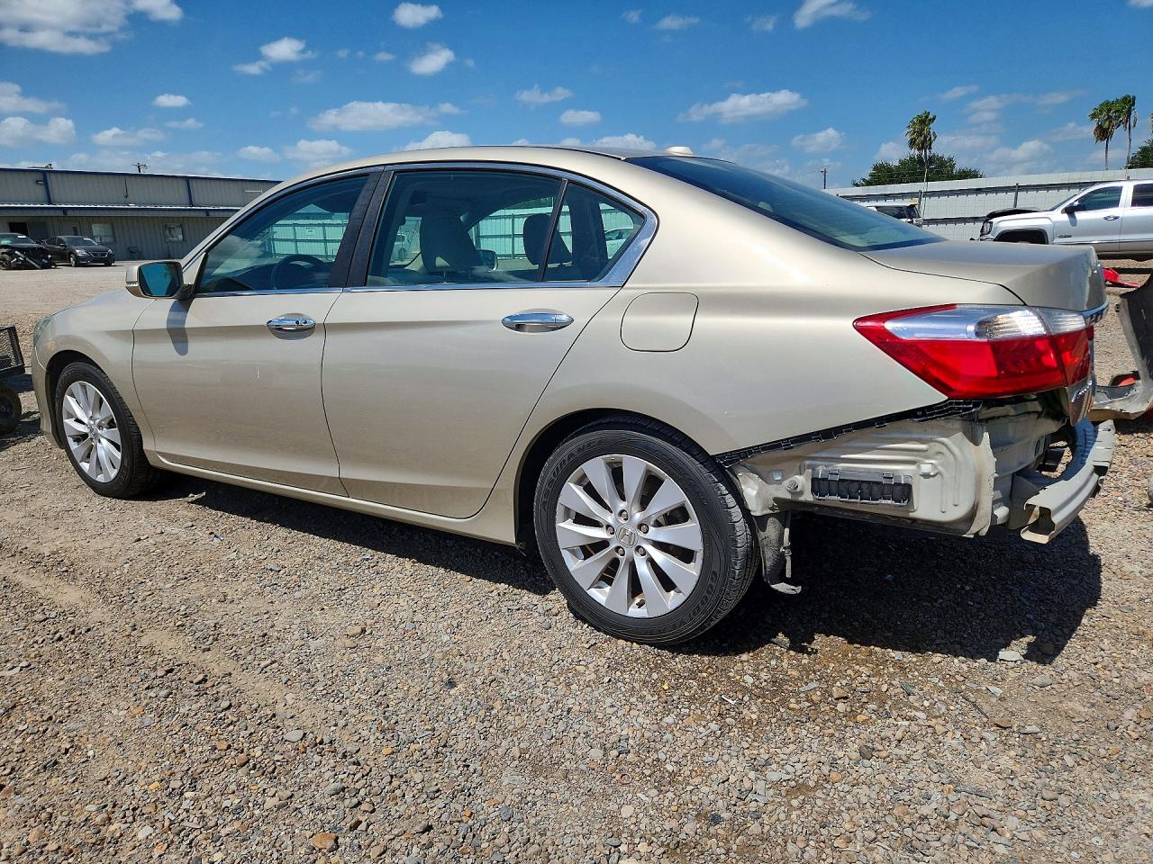 2014 Honda Accord Exl Tan vin: 1HGCR2F84EA280682