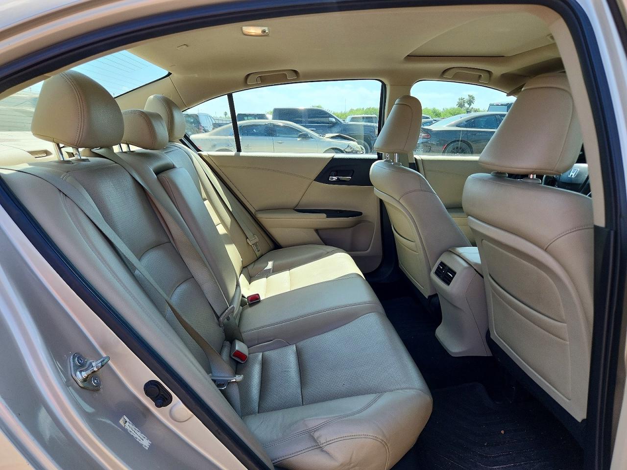 2014 Honda Accord Exl Tan vin: 1HGCR2F84EA280682