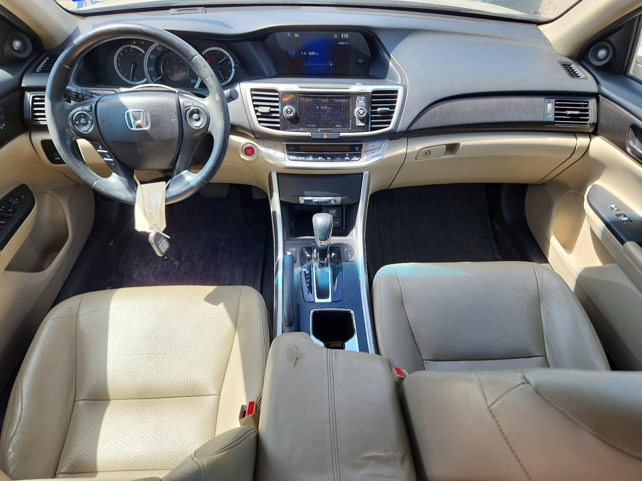 2014 Honda Accord Exl Tan vin: 1HGCR2F84EA280682