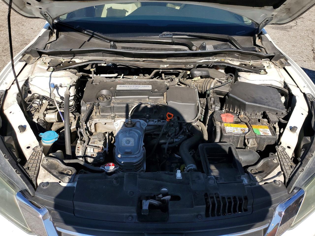 2015 Honda Accord Exl White vin: 1HGCR2F84FA014581