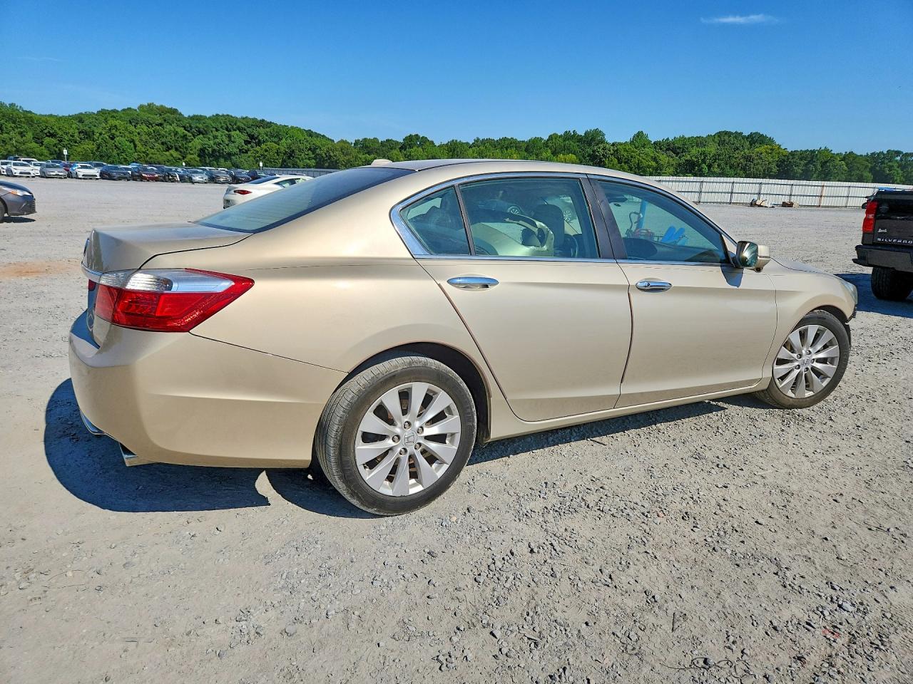 2015 Honda Accord Exl Золотой vin: 1HGCR2F84FA036192