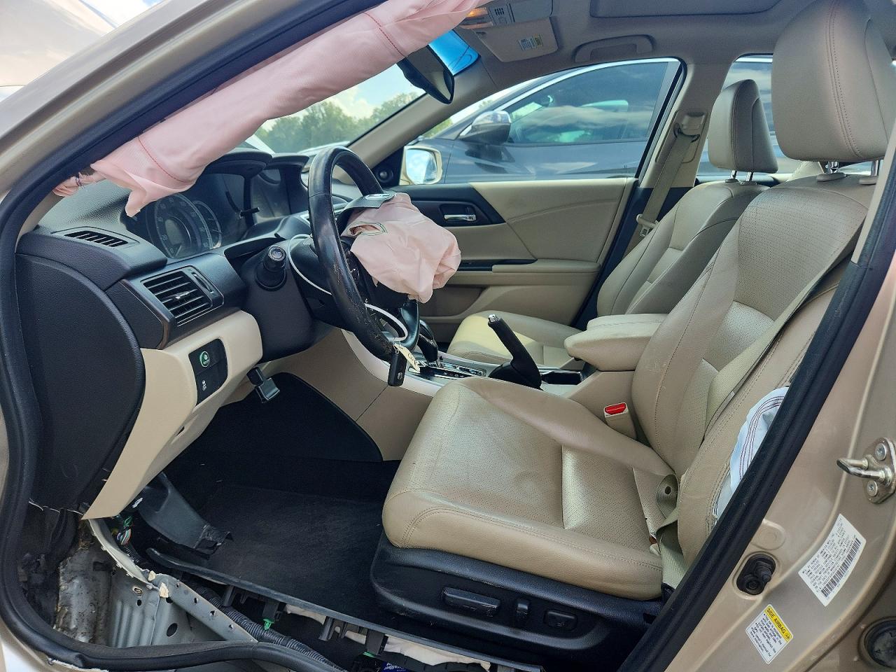 2015 Honda Accord Exl Золотой vin: 1HGCR2F84FA036192