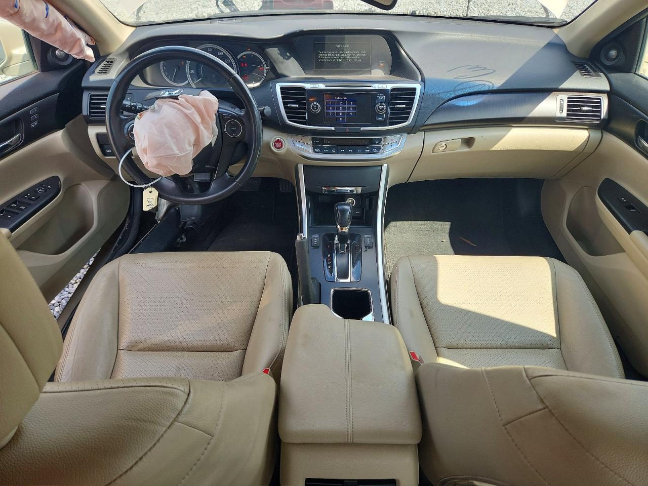 2015 Honda Accord Exl Золотой vin: 1HGCR2F84FA036192