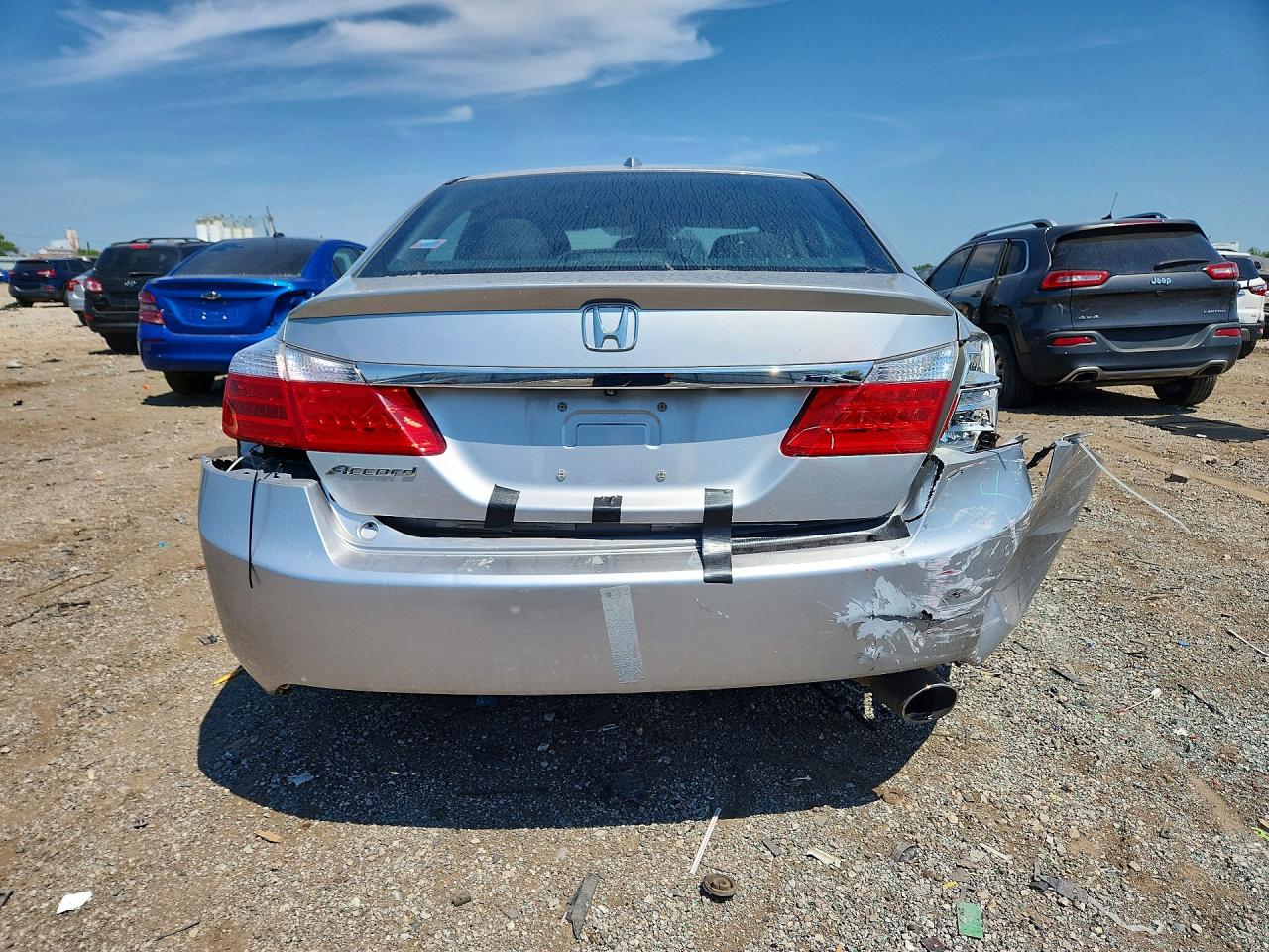 2015 Honda Accord Exl Silver vin: 1HGCR2F84FA036712
