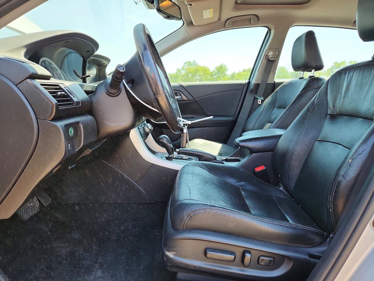 2015 Honda Accord Exl Silver vin: 1HGCR2F84FA036712