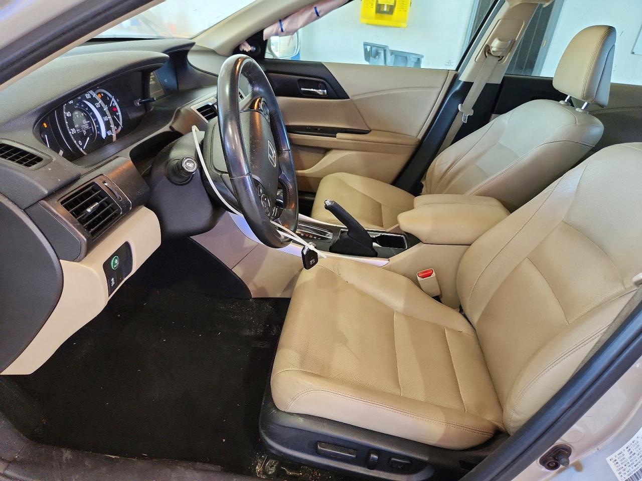 2015 Honda Accord Exl Beige vin: 1HGCR2F84FA061478