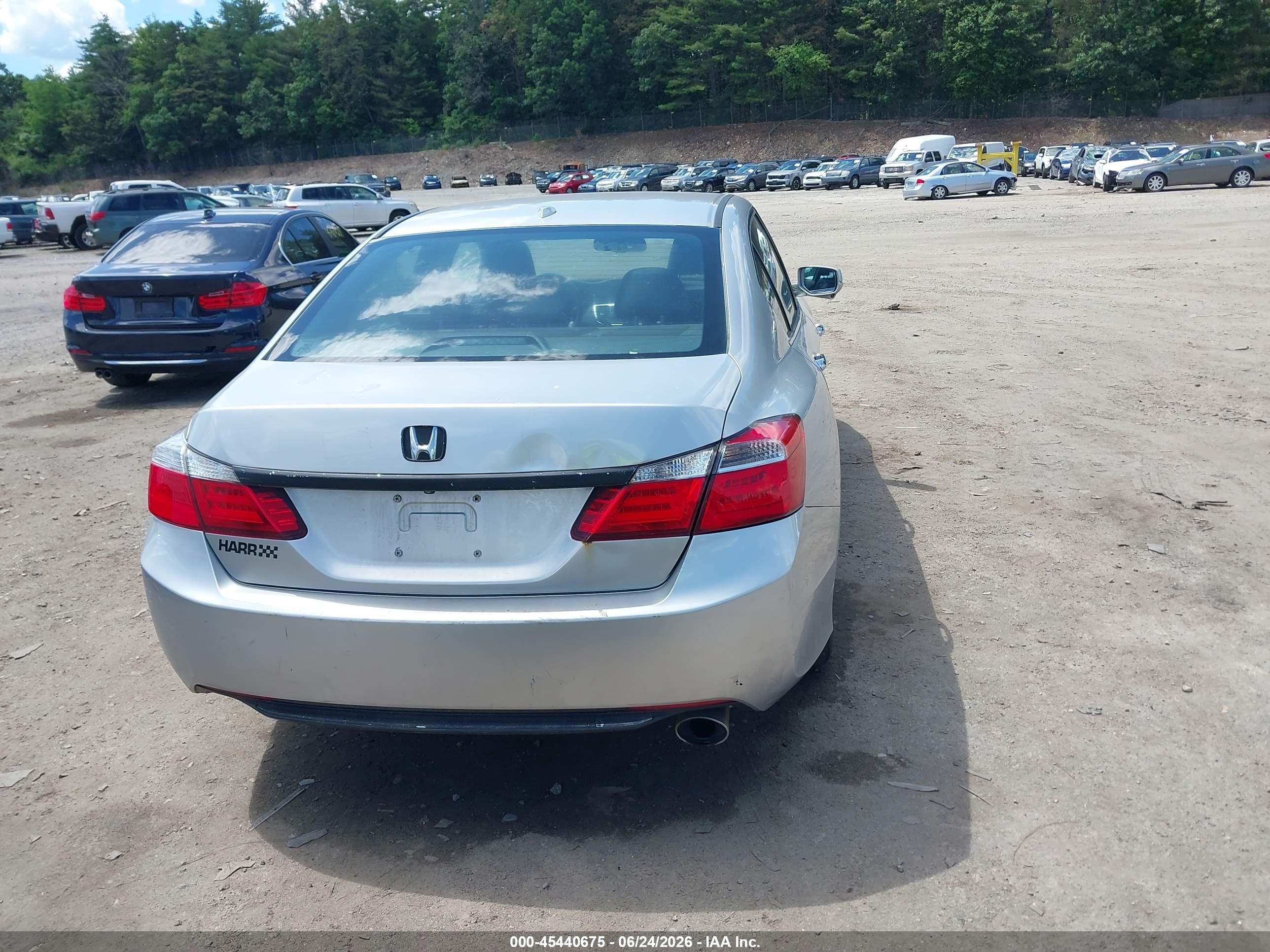 2015 Honda Accord Ex-l Silver vin: 1HGCR2F84FA071508