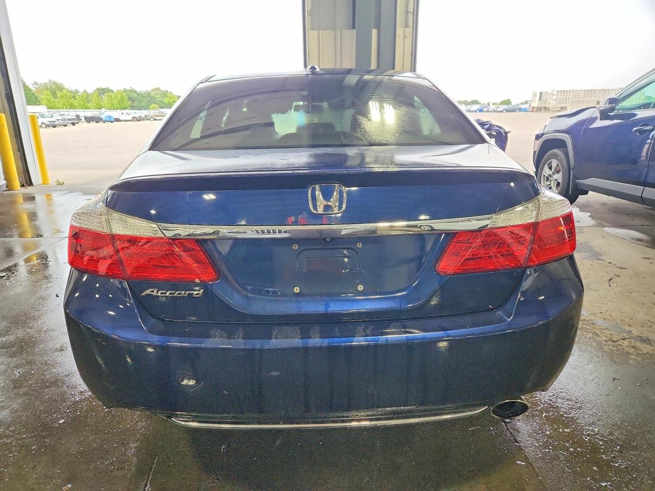 2015 Honda Accord Exl Blue vin: 1HGCR2F84FA100960
