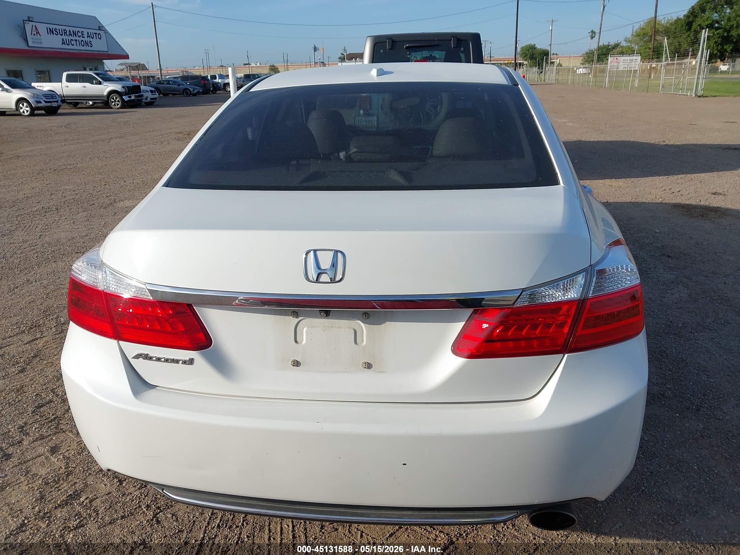 2015 Honda Accord Ex-l White vin: 1HGCR2F84FA125521