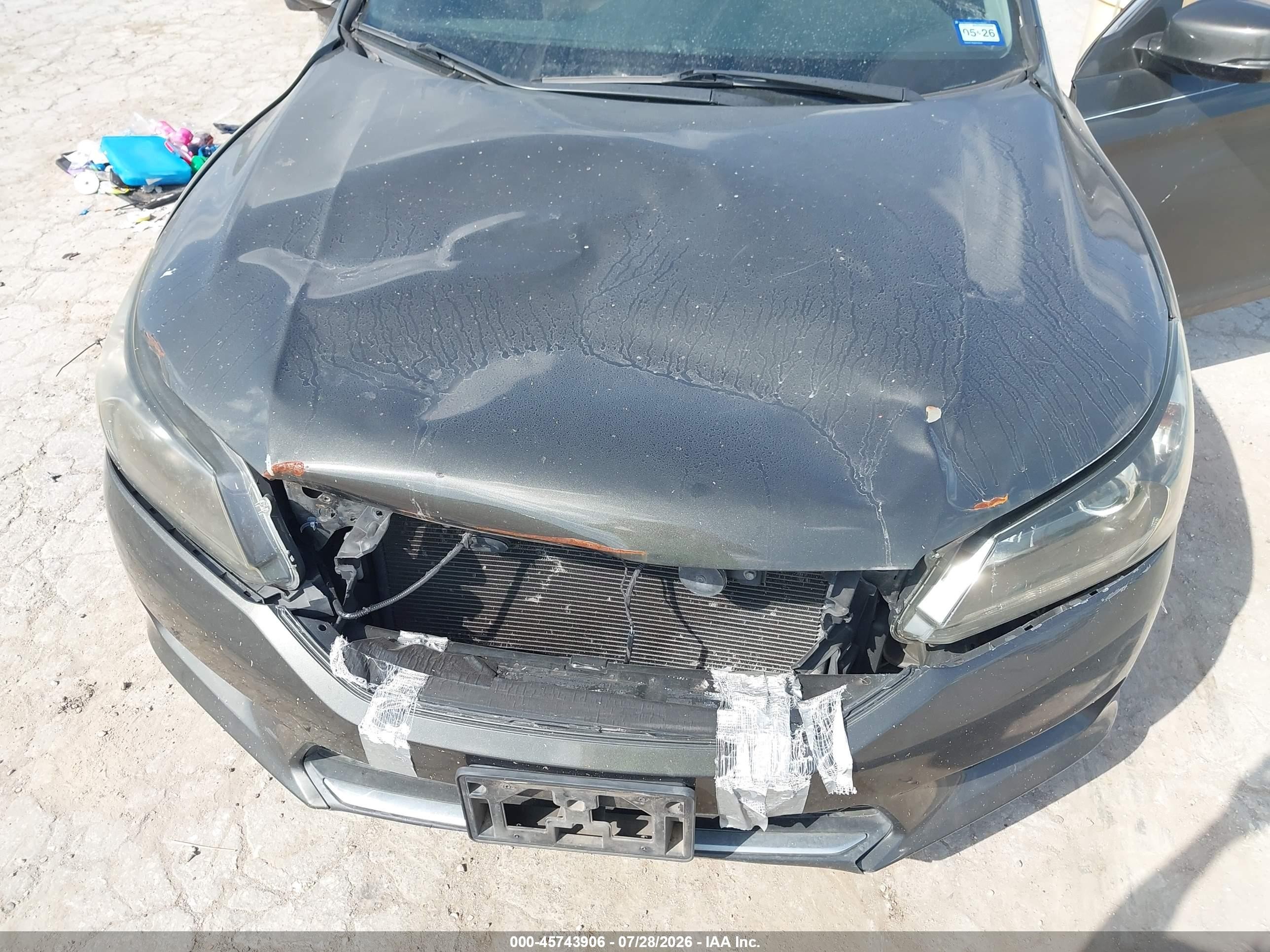2015 Honda Accord Ex-l Серый vin: 1HGCR2F84FA128449