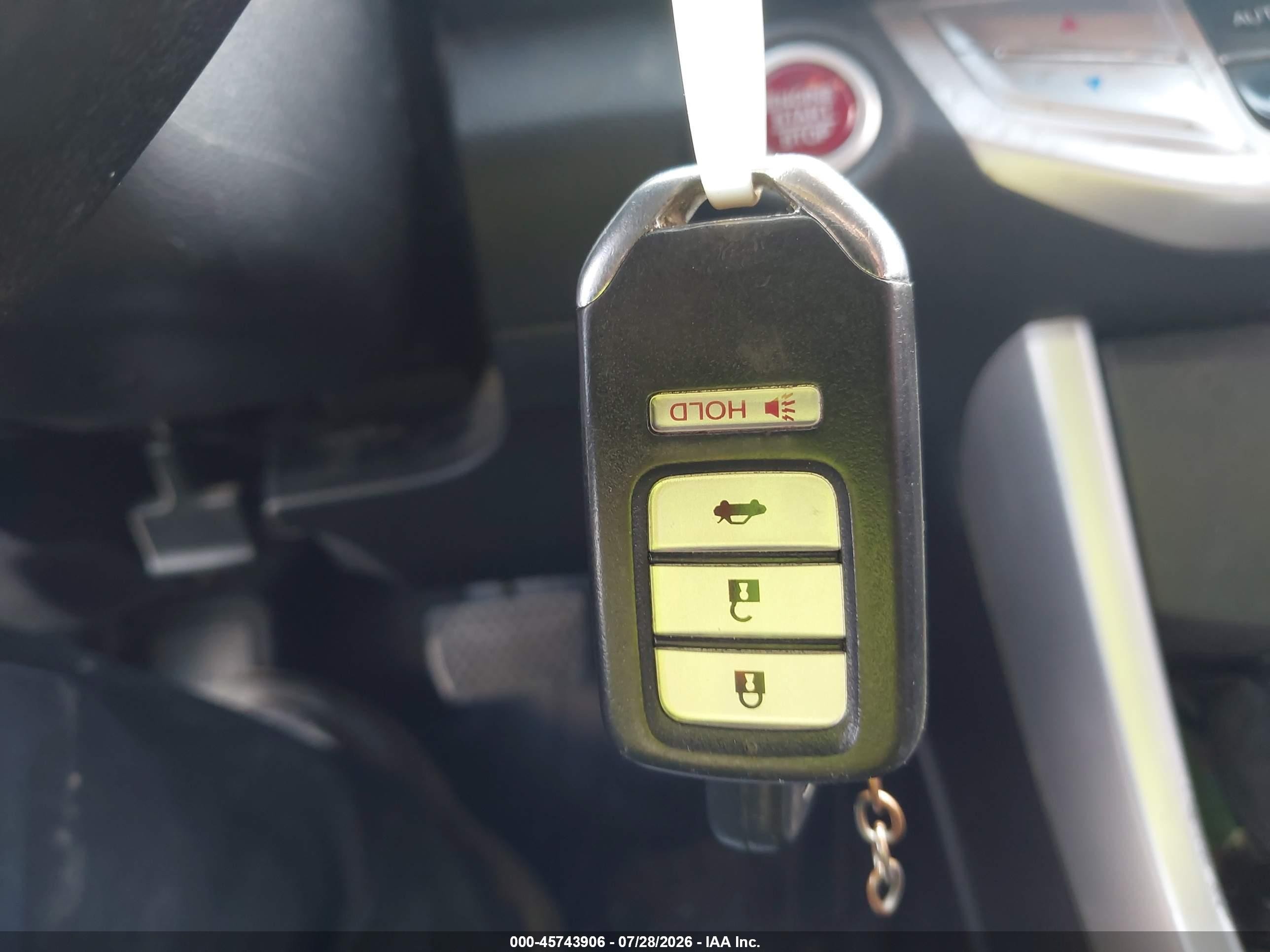 2015 Honda Accord Ex-l Серый vin: 1HGCR2F84FA128449