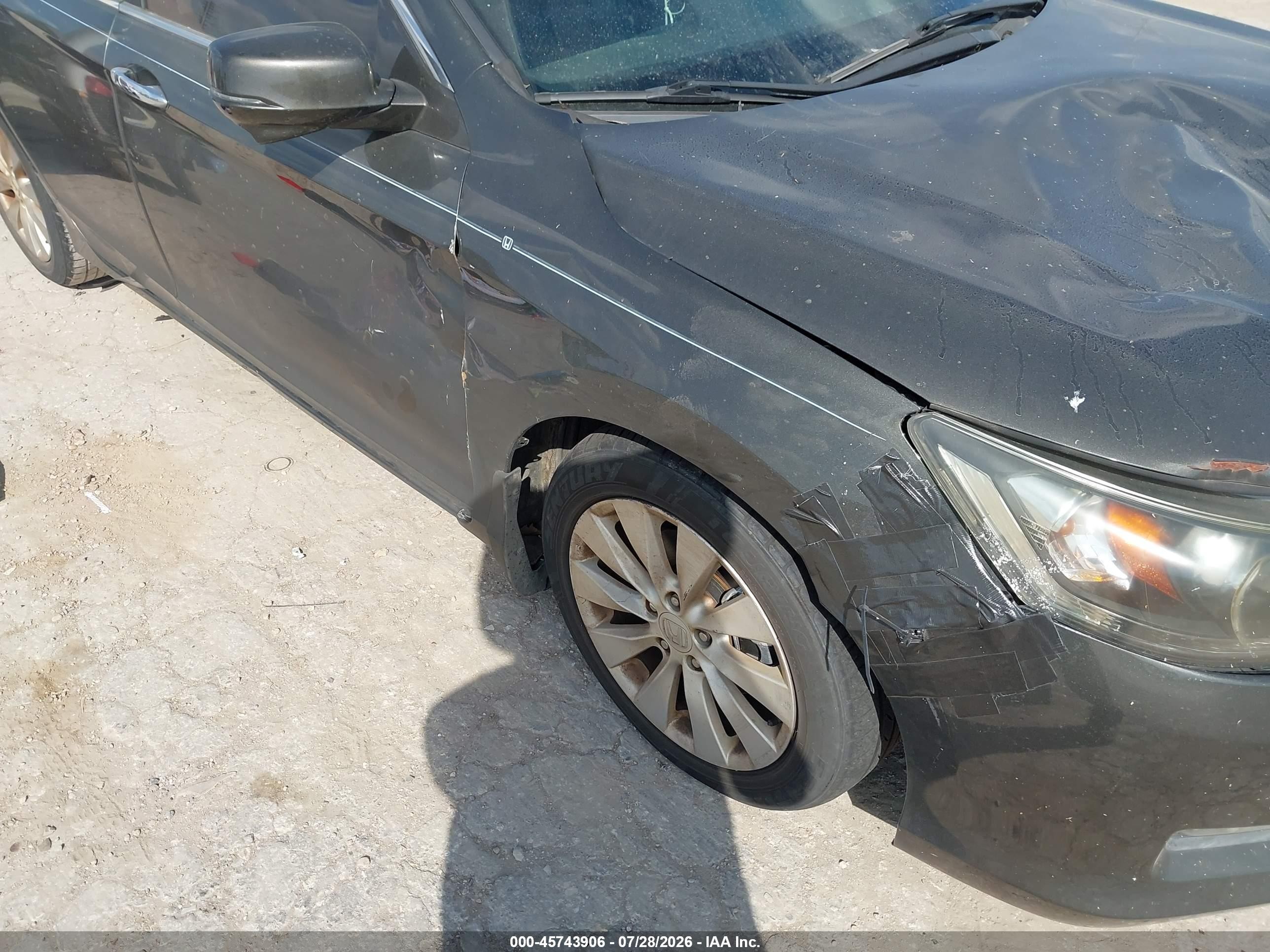 2015 Honda Accord Ex-l Серый vin: 1HGCR2F84FA128449