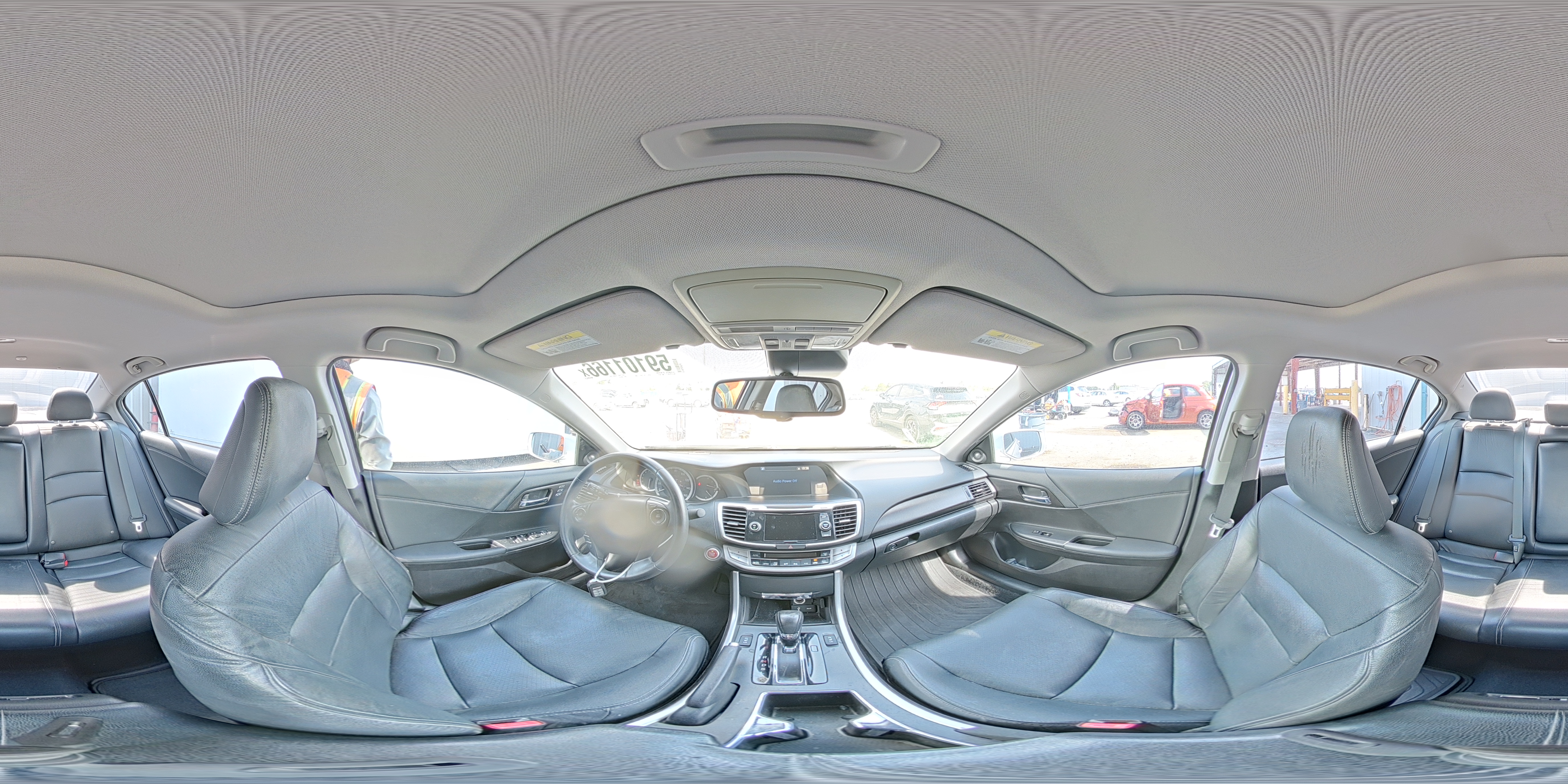 2015 Honda Accord Exl Silver vin: 1HGCR2F84FA140181