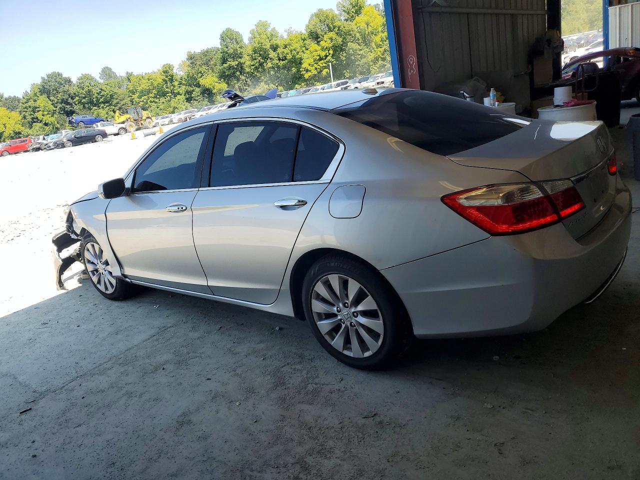 2015 Honda Accord Exl Серебряный vin: 1HGCR2F84FA143310