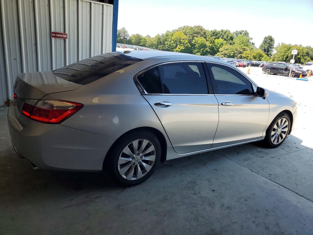 2015 Honda Accord Exl Серебряный vin: 1HGCR2F84FA143310