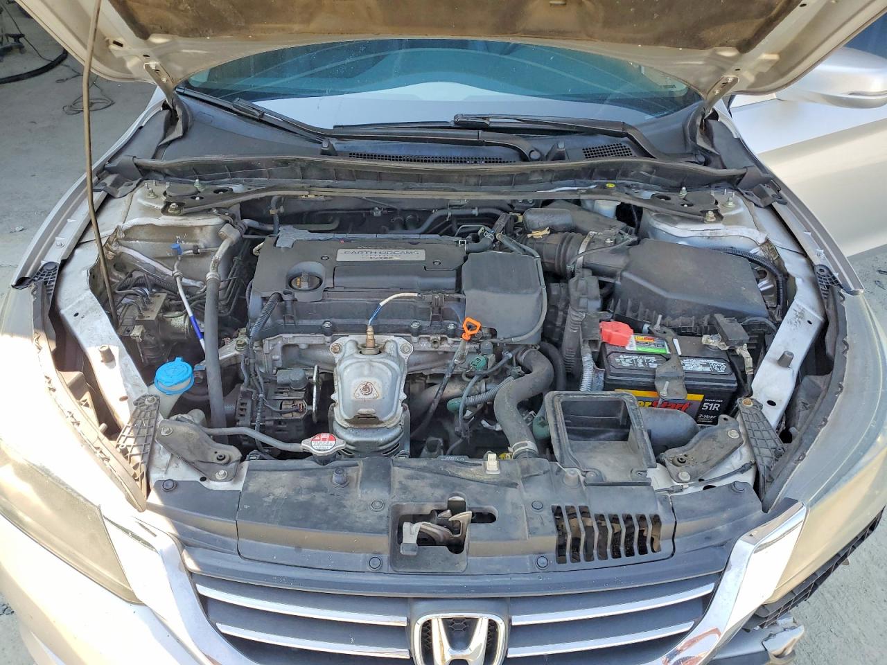 2015 Honda Accord Exl Серебряный vin: 1HGCR2F84FA143310