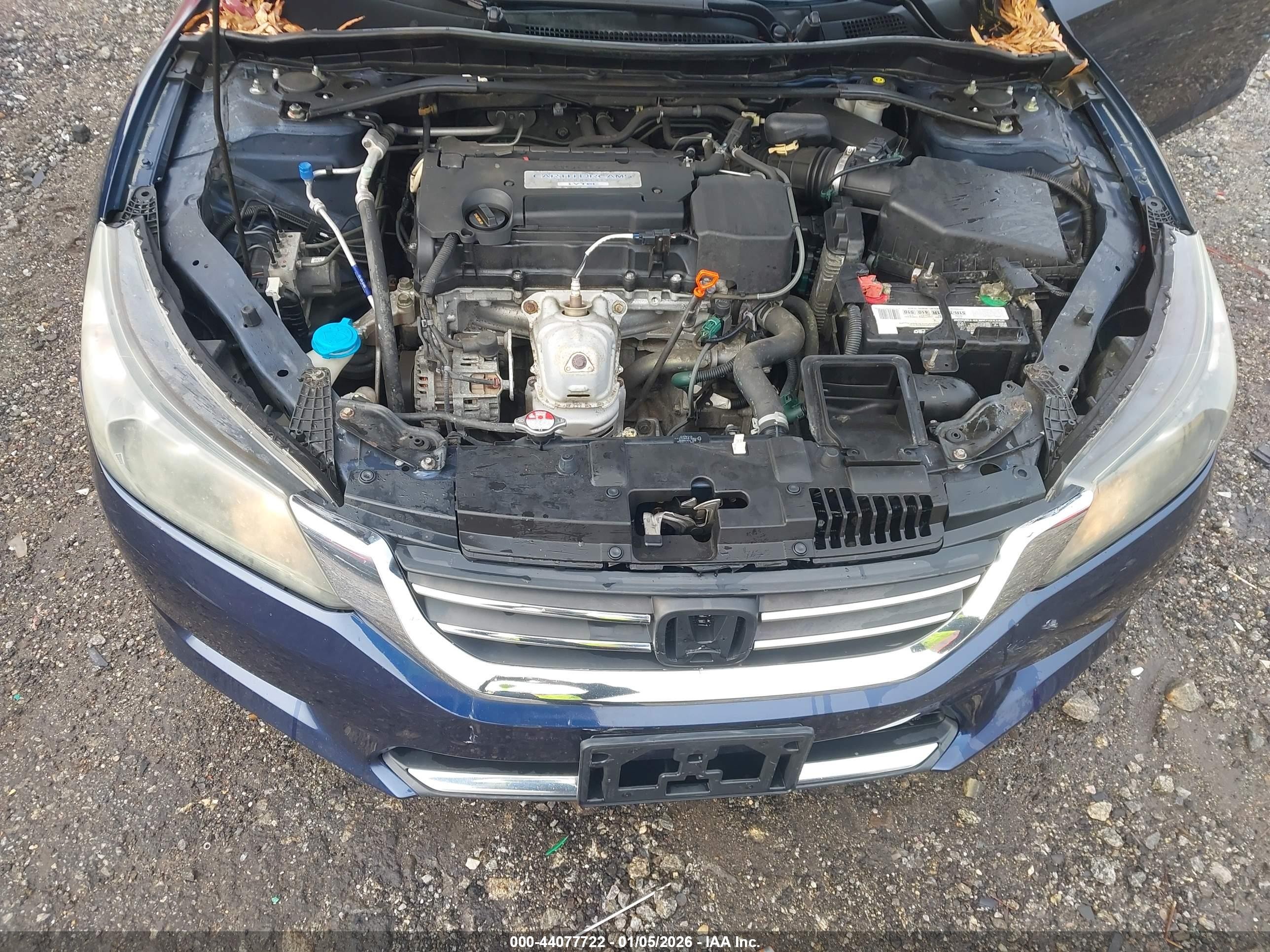 2015 Honda Accord Ex-l Dark Blue vin: 1HGCR2F84FA150533