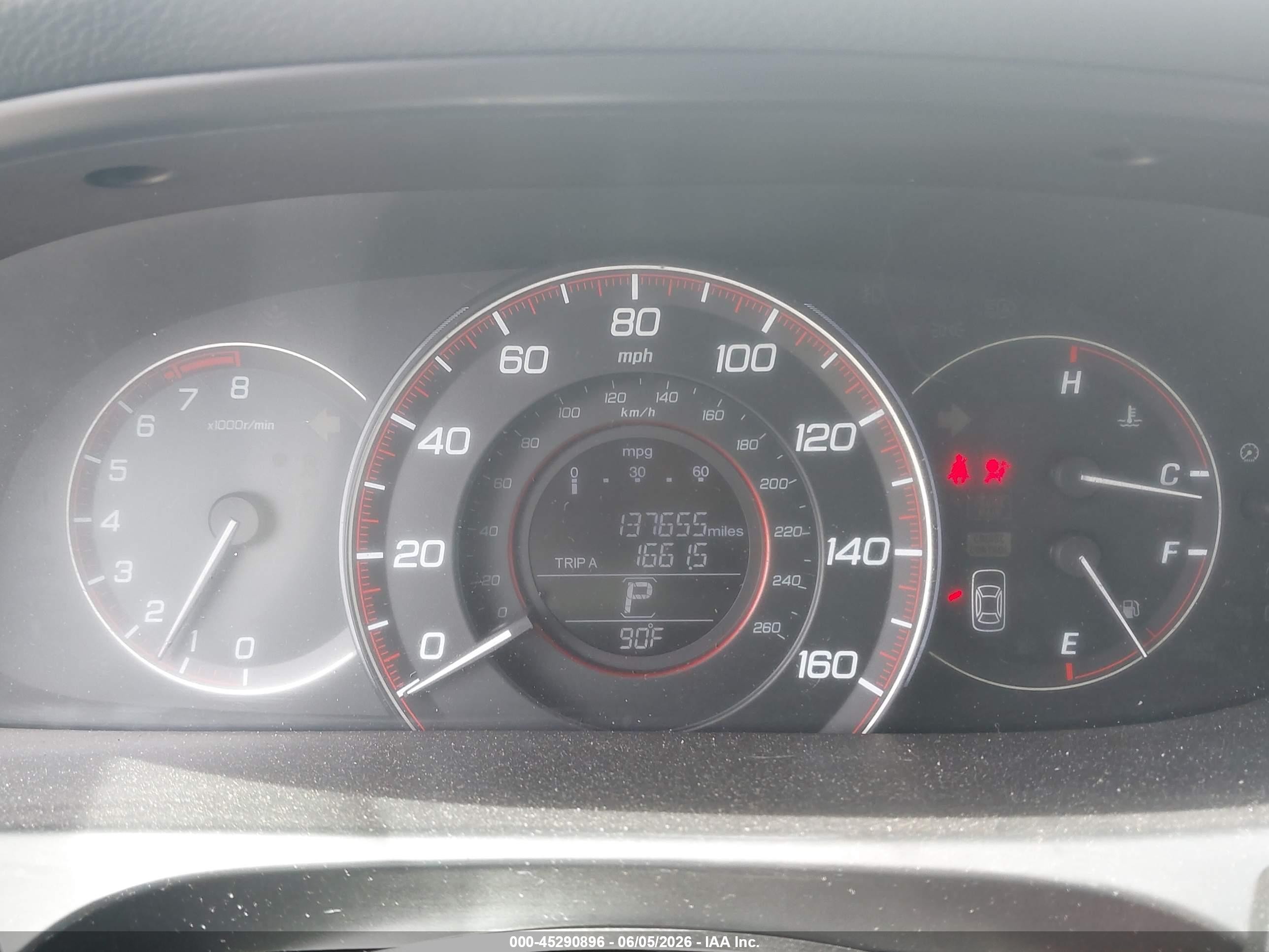 2015 Honda Accord Ex-l White vin: 1HGCR2F84FA165419