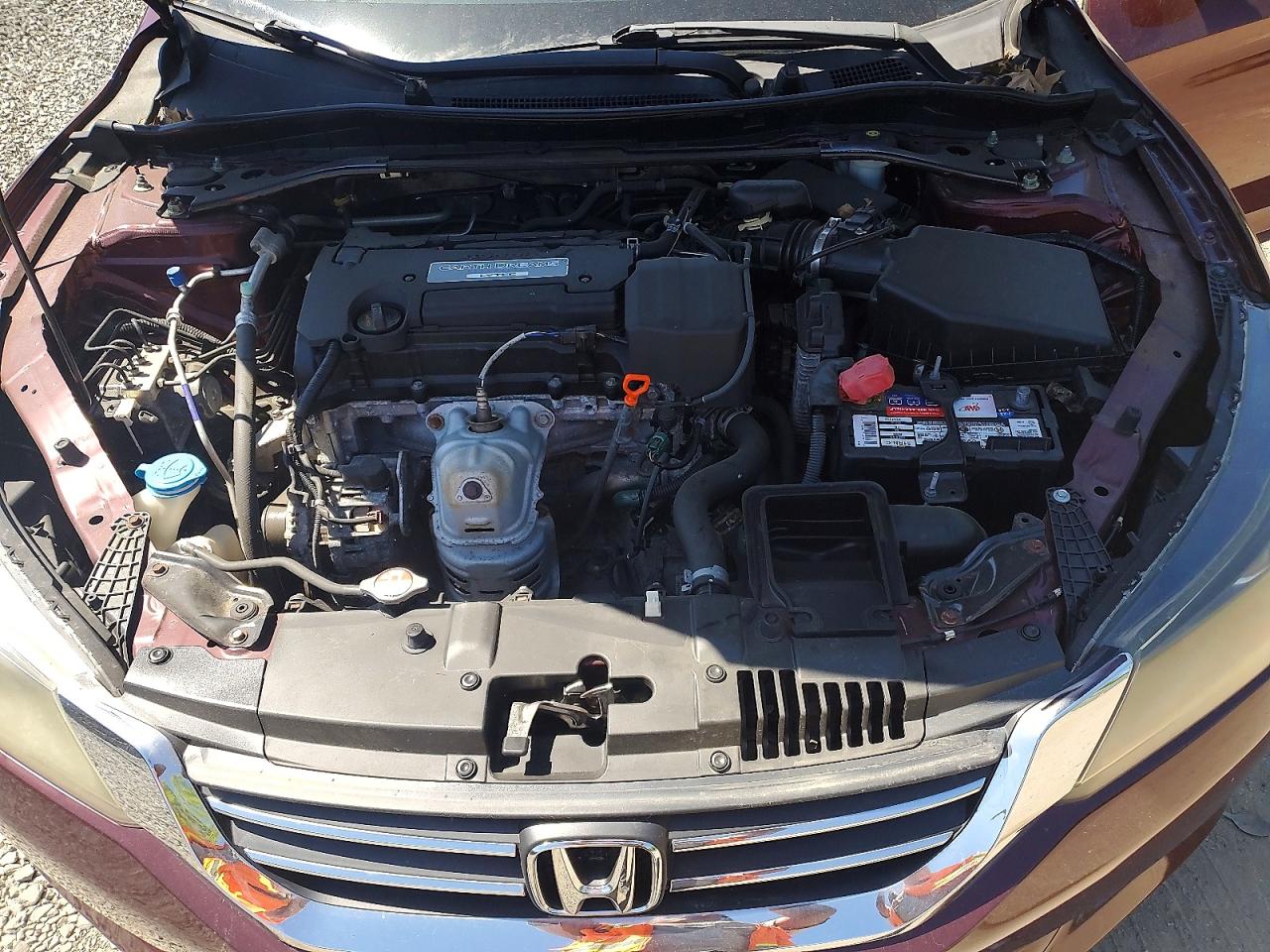 2015 Honda Accord Exl Burgundy vin: 1HGCR2F84FA213355