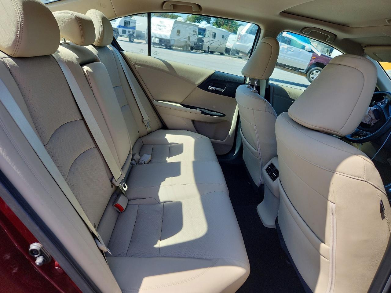2015 Honda Accord Exl Красный vin: 1HGCR2F84FA265214