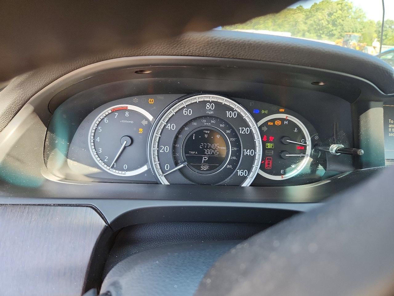 2015 Honda Accord Exl Красный vin: 1HGCR2F84FA265214