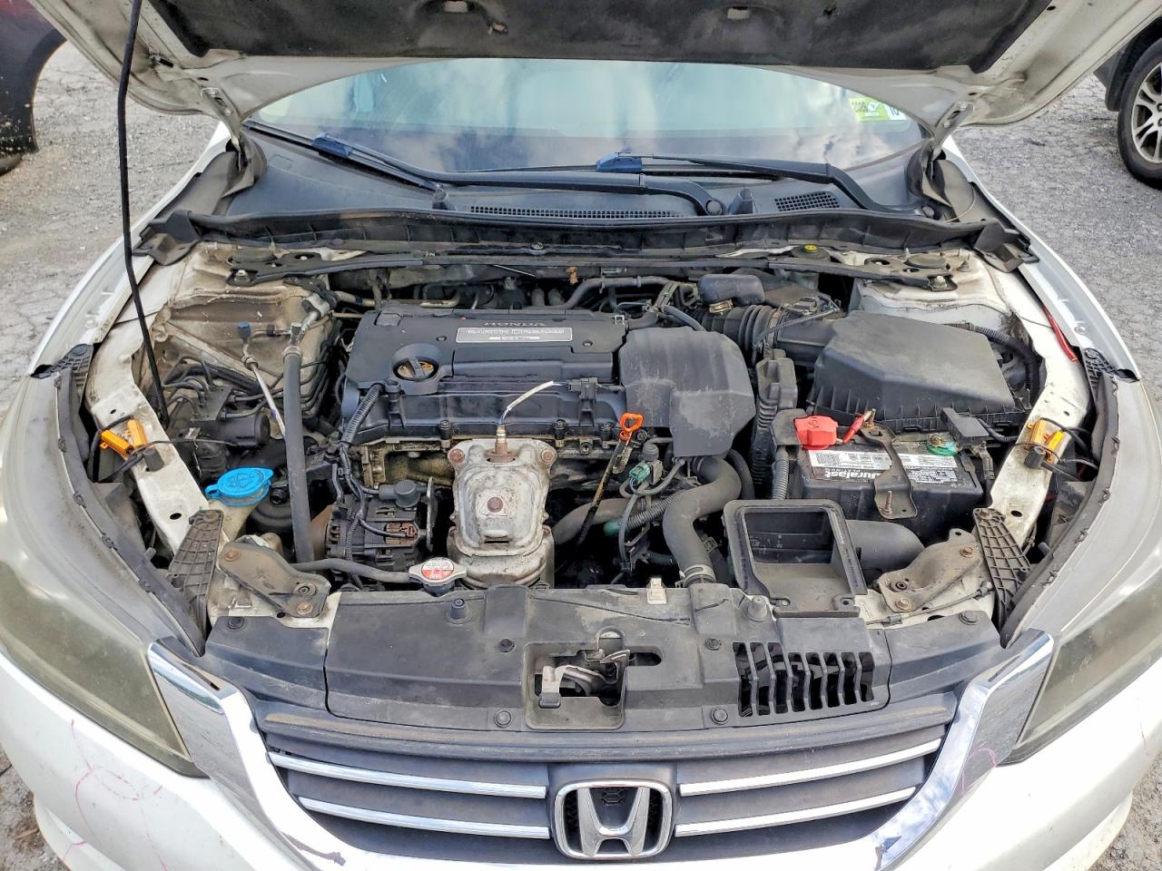 2013 Honda Accord Exl White vin: 1HGCR2F85DA000945