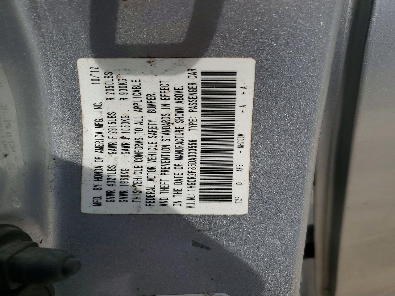 2013 Honda Accord Exl Black vin: 1HGCR2F85DA033556