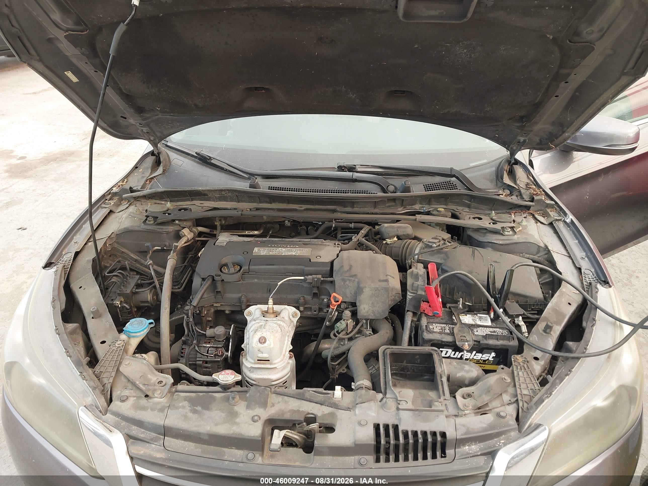2013 Honda Accord Ex-l Серый vin: 1HGCR2F85DA040183