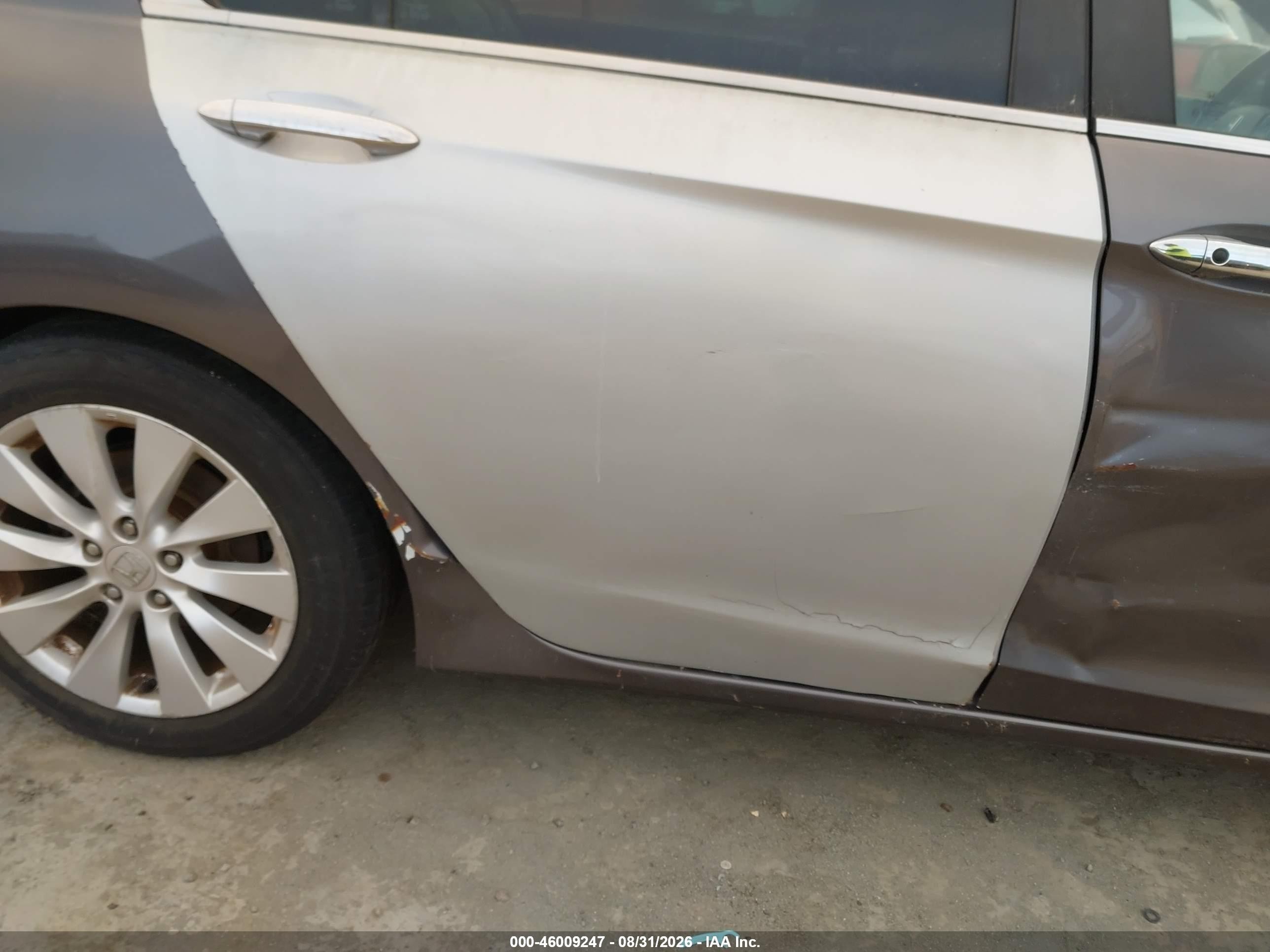 2013 Honda Accord Ex-l Серый vin: 1HGCR2F85DA040183