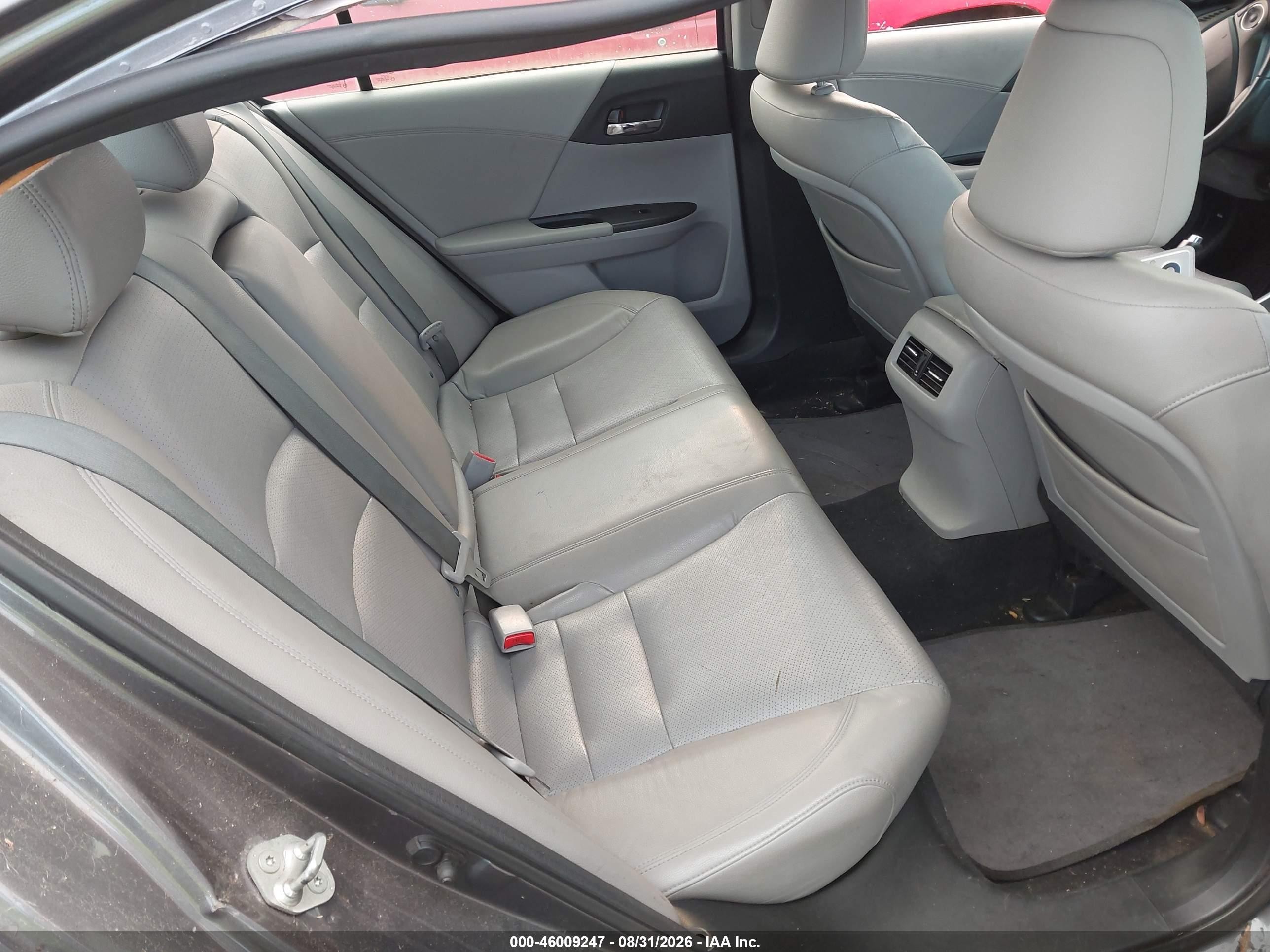 2013 Honda Accord Ex-l Серый vin: 1HGCR2F85DA040183